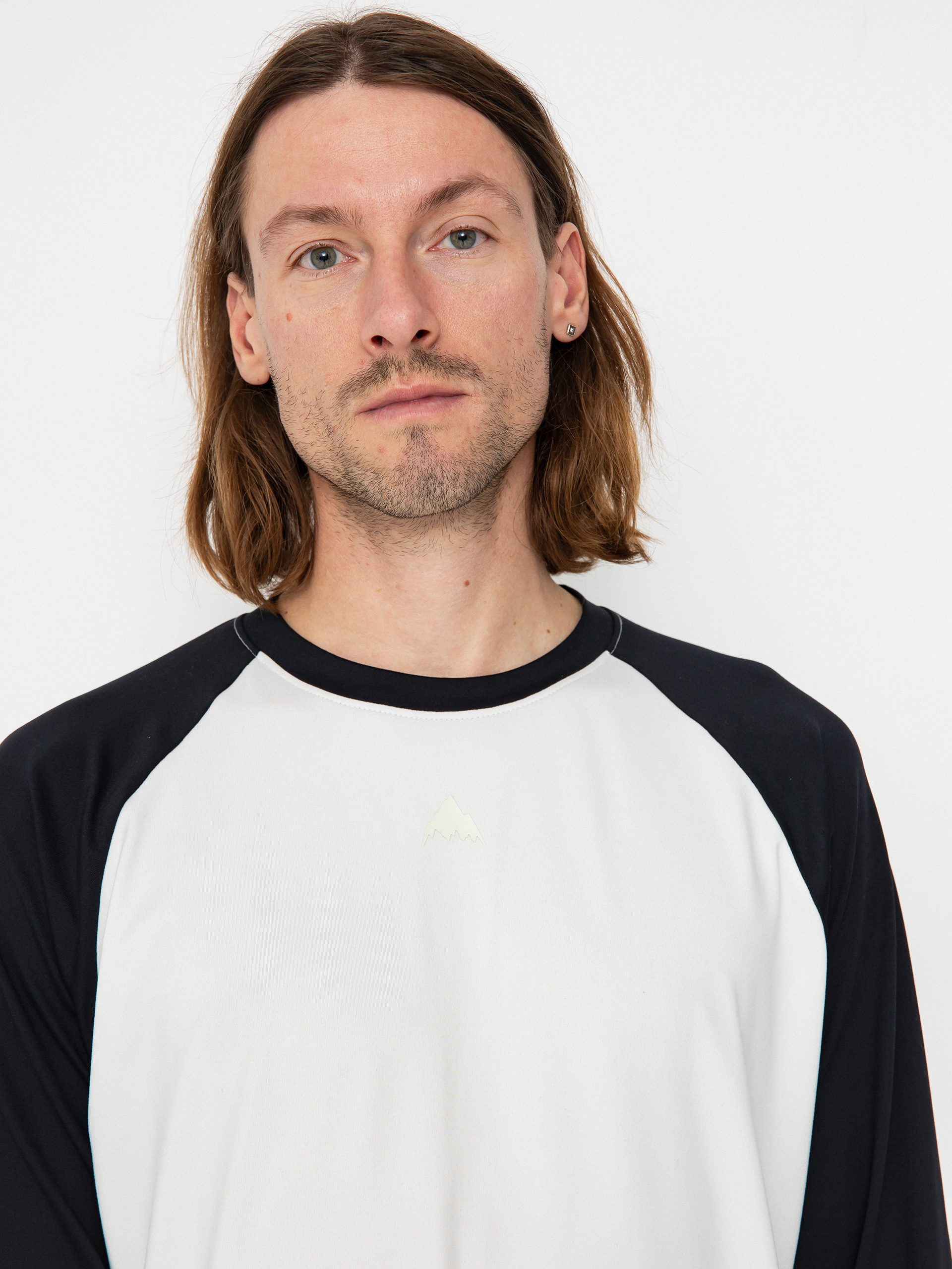 Longsleeve Burton Roadie Tech Midweight Crew (stout white/true black)