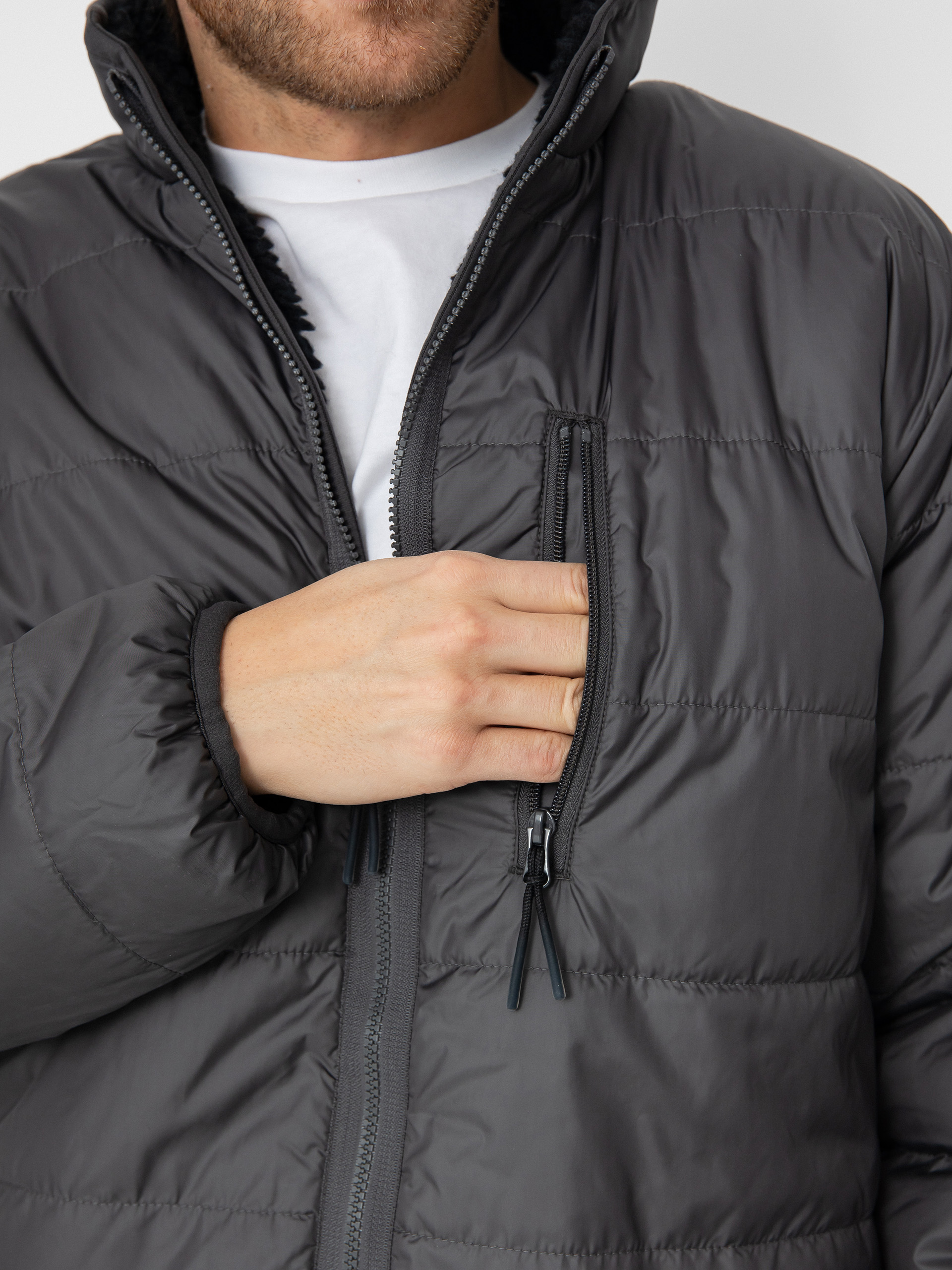 Kurtka Converse Reversible Sherpa (converse black / dark matter)