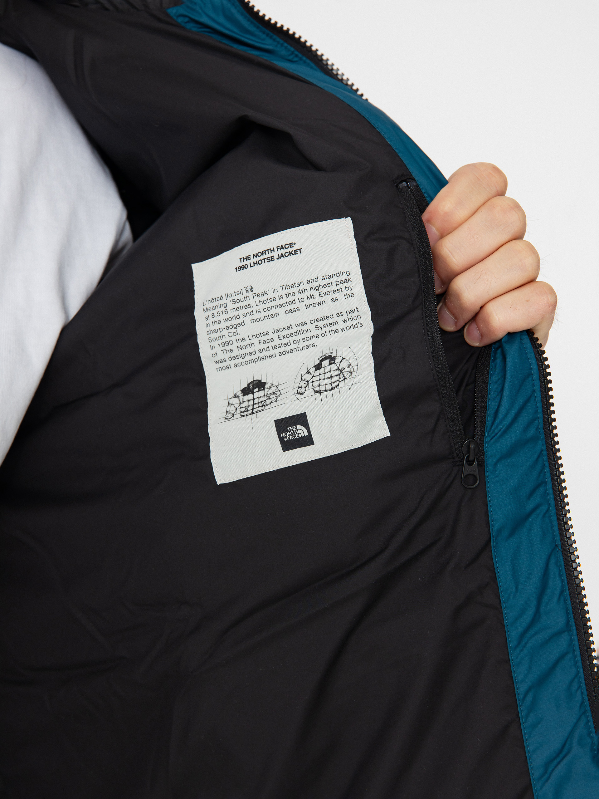 Kurtka The North Face Lhotse (midnight petrol)