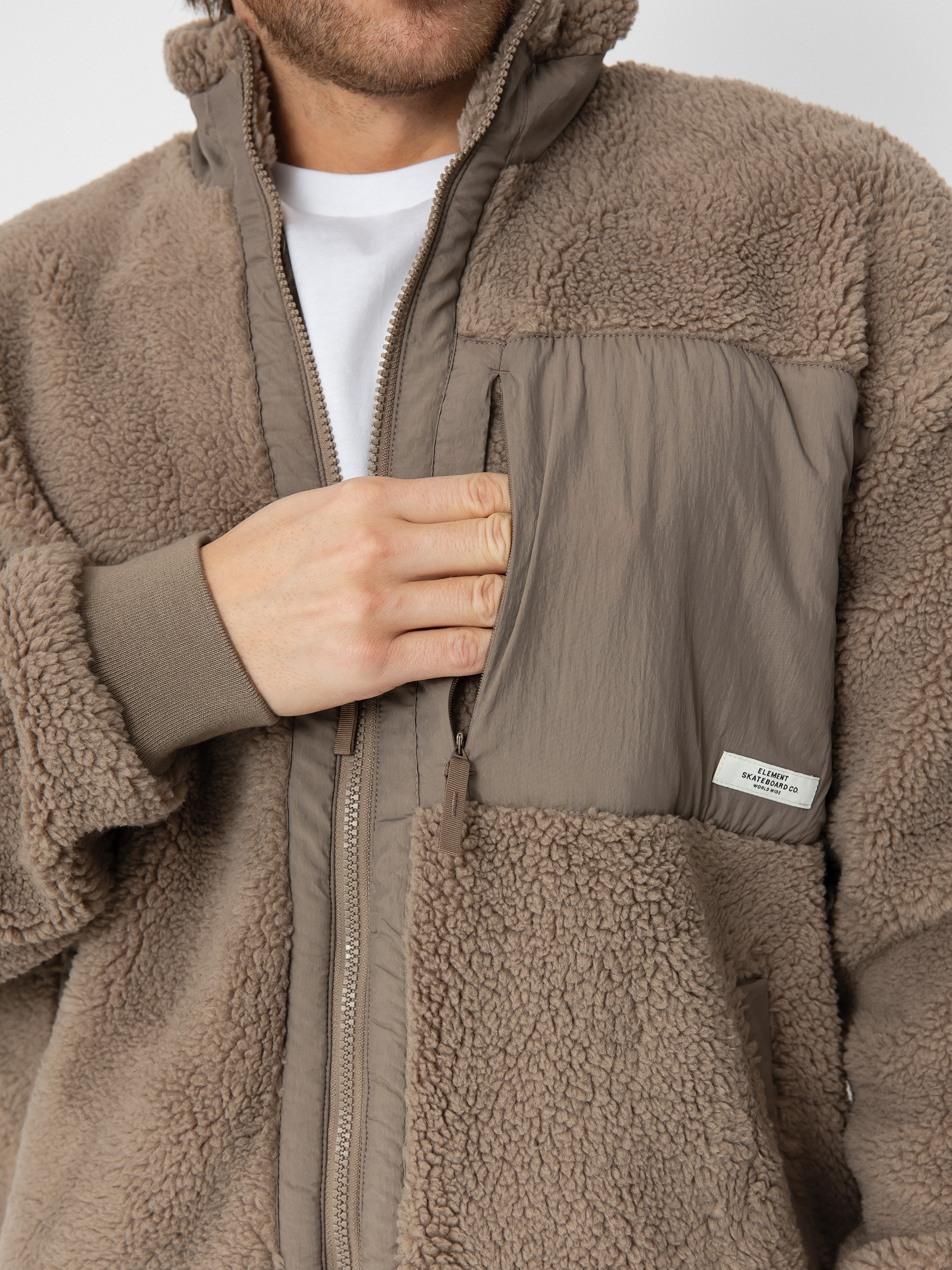 Kurtka Element Oak Sherpa (walnut)