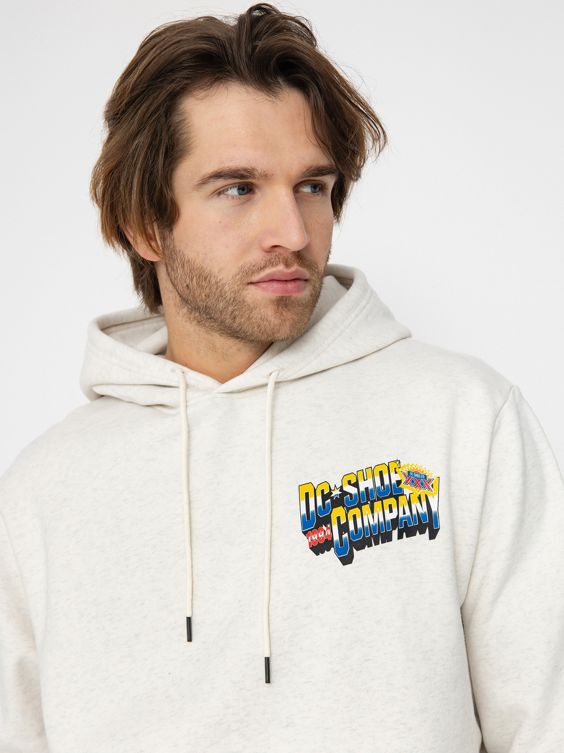 Bluza z kapturem DC 94 Take Over HD (snow heather)