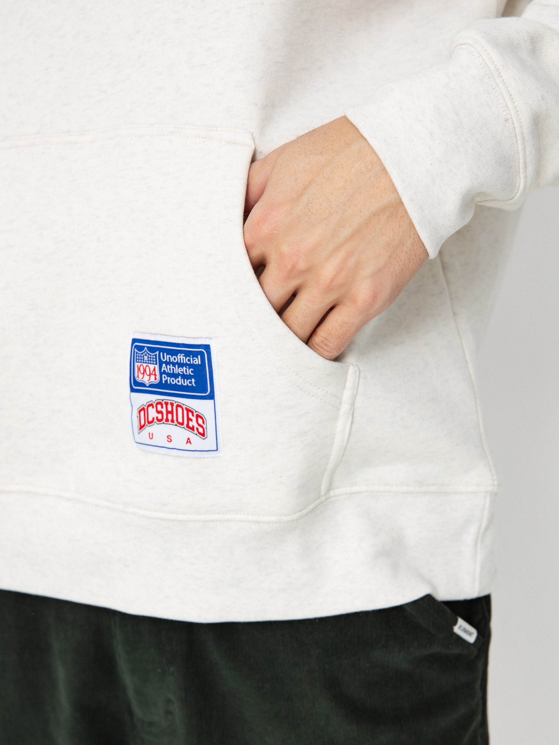 Bluza z kapturem DC 94 Take Over HD (snow heather)