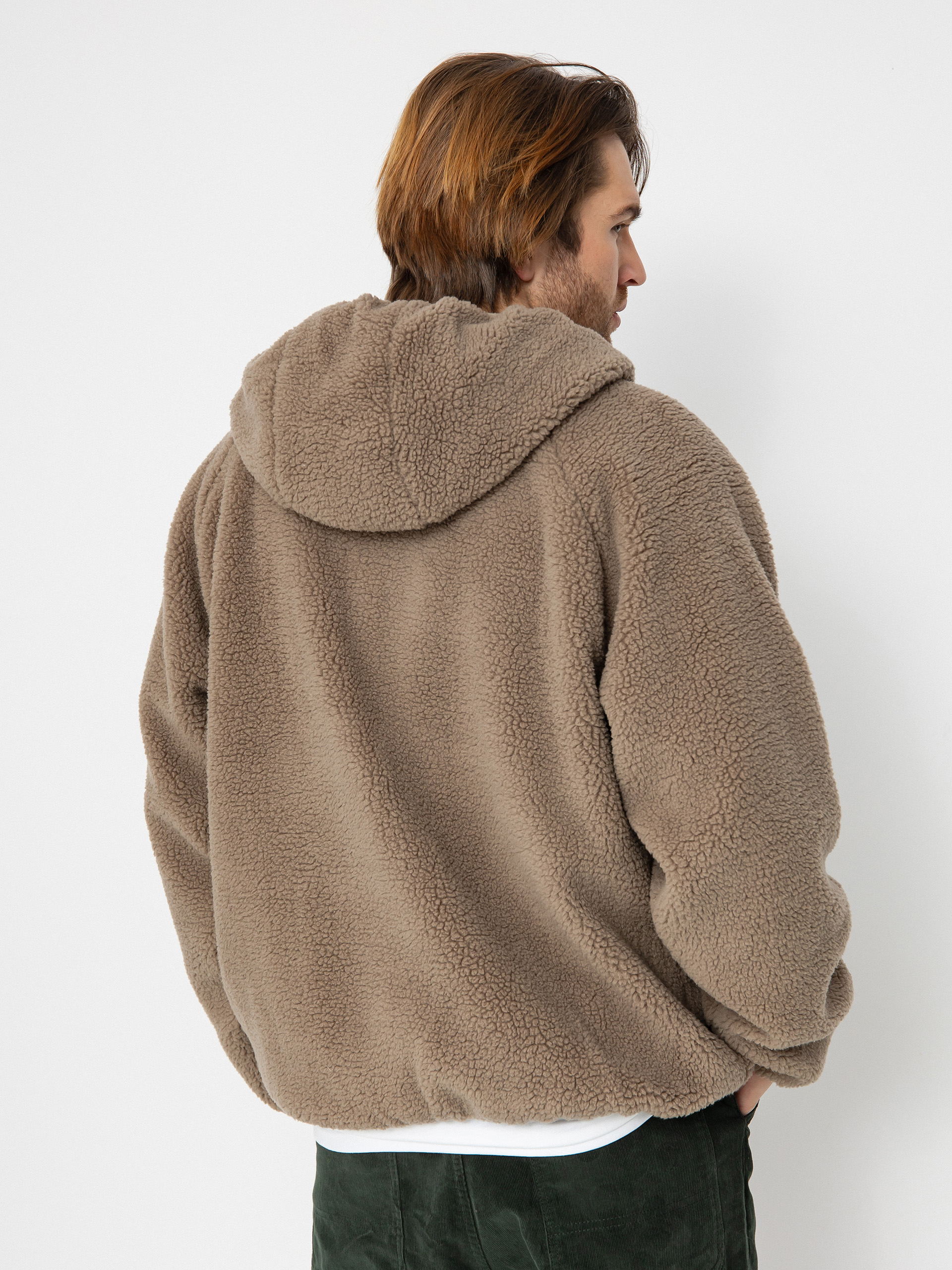 Kurtka Element Wolfe Sherpa - brązowy (walnut)