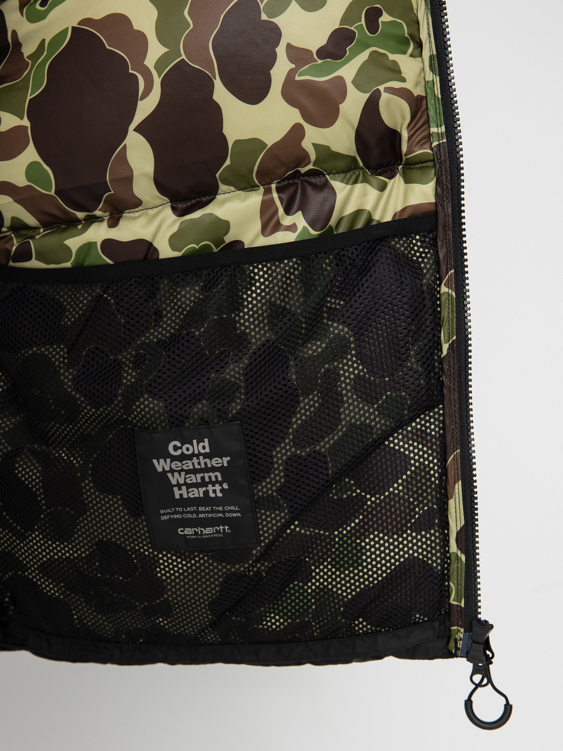 Kurtka Carhartt WIP Toronto (black/camo duck/green)