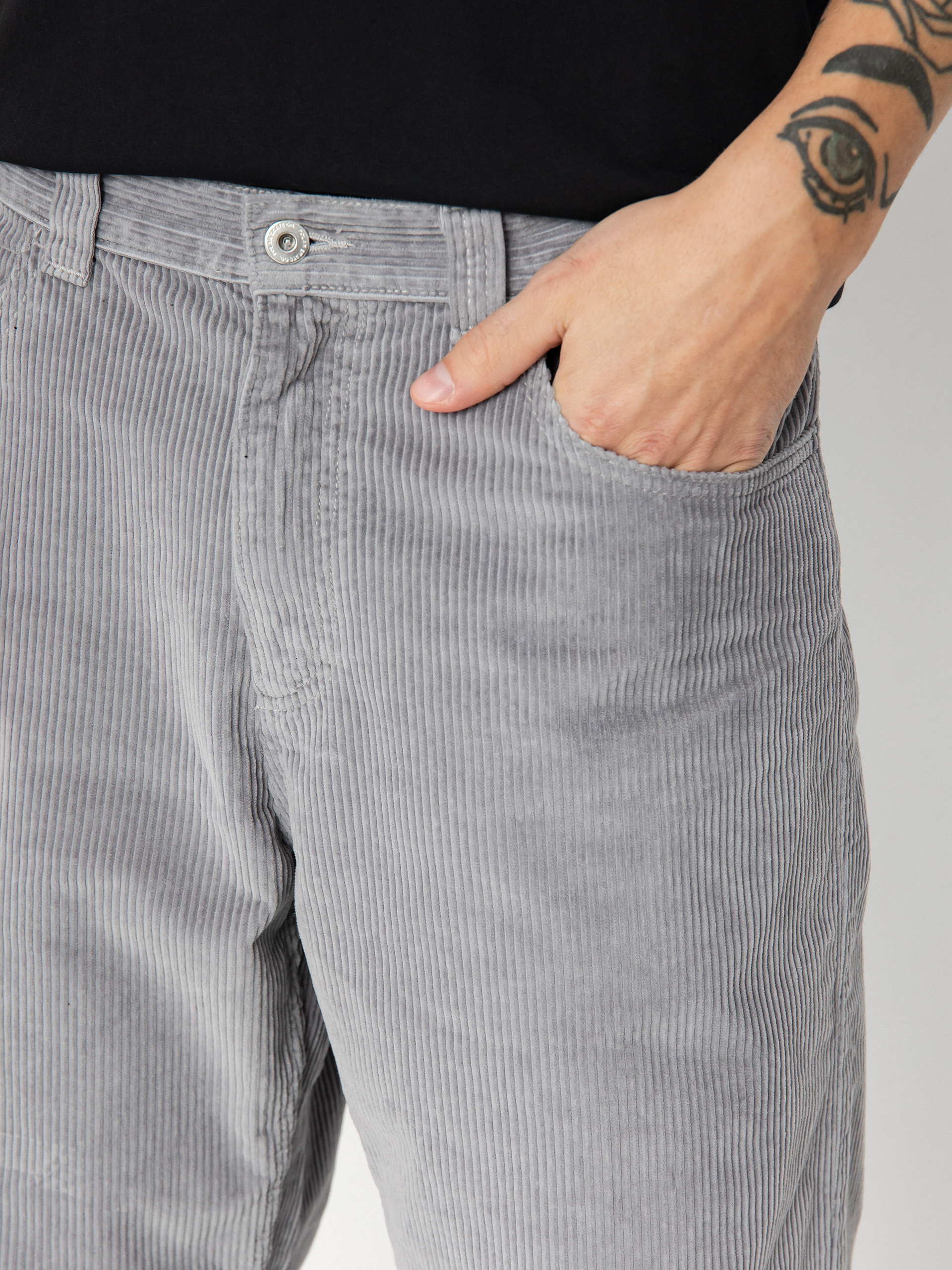 Spodnie Polar Skate 93! Cord (silver)