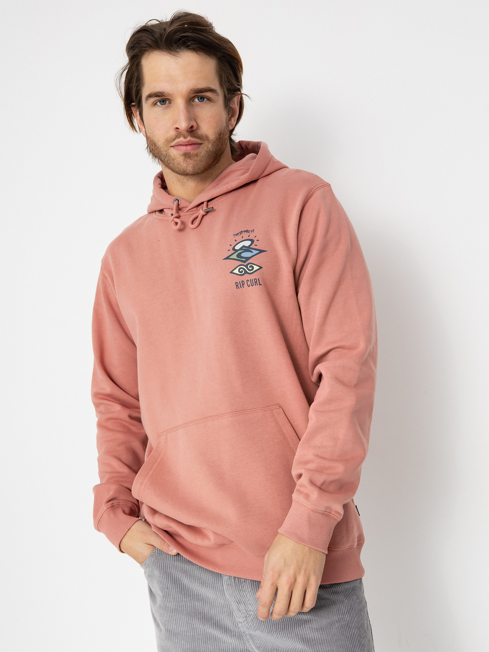 Bluza z kapturem Rip Curl Search Icon HD (mushroom)