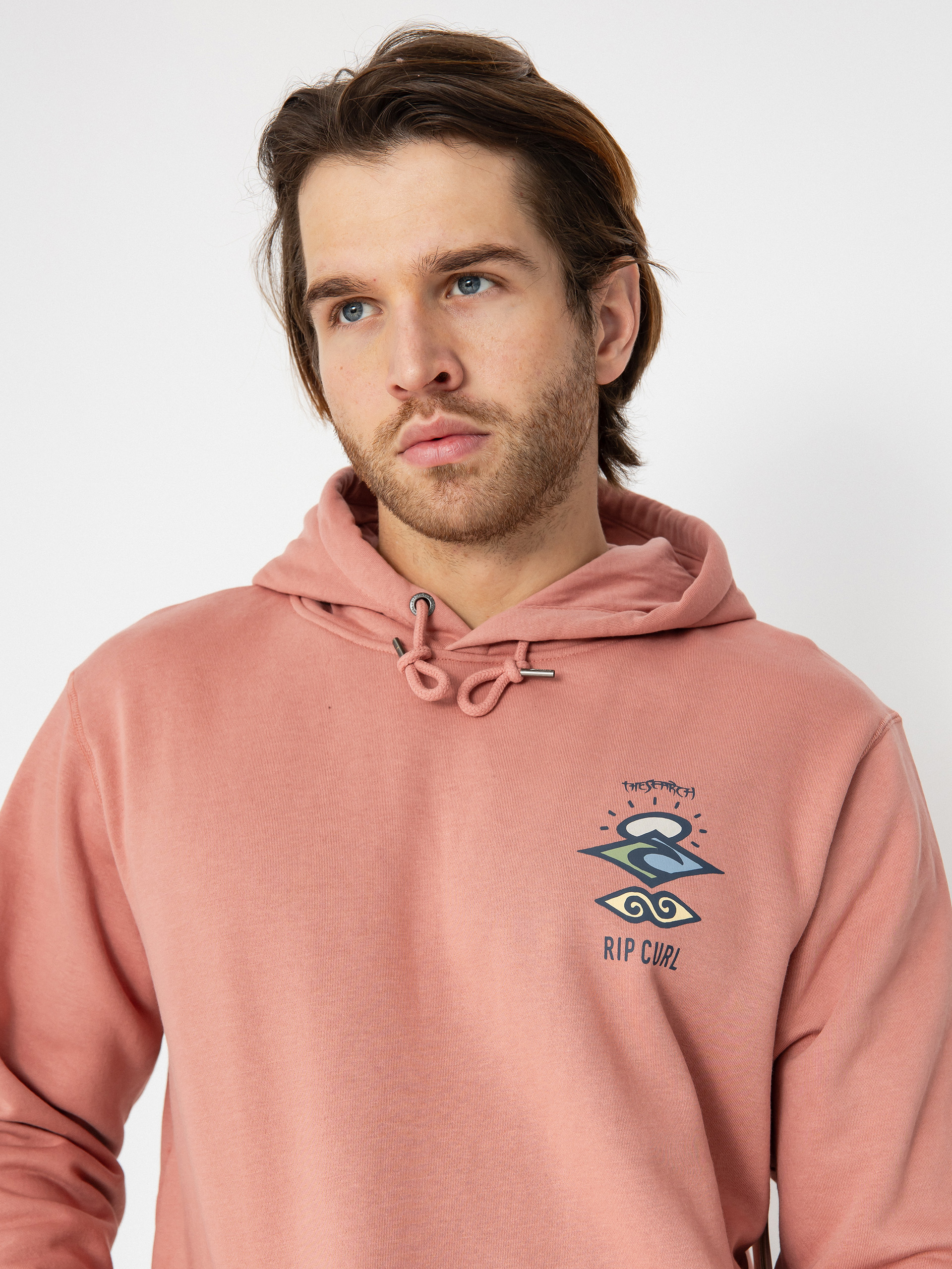 Bluza z kapturem Rip Curl Search Icon HD (mushroom)