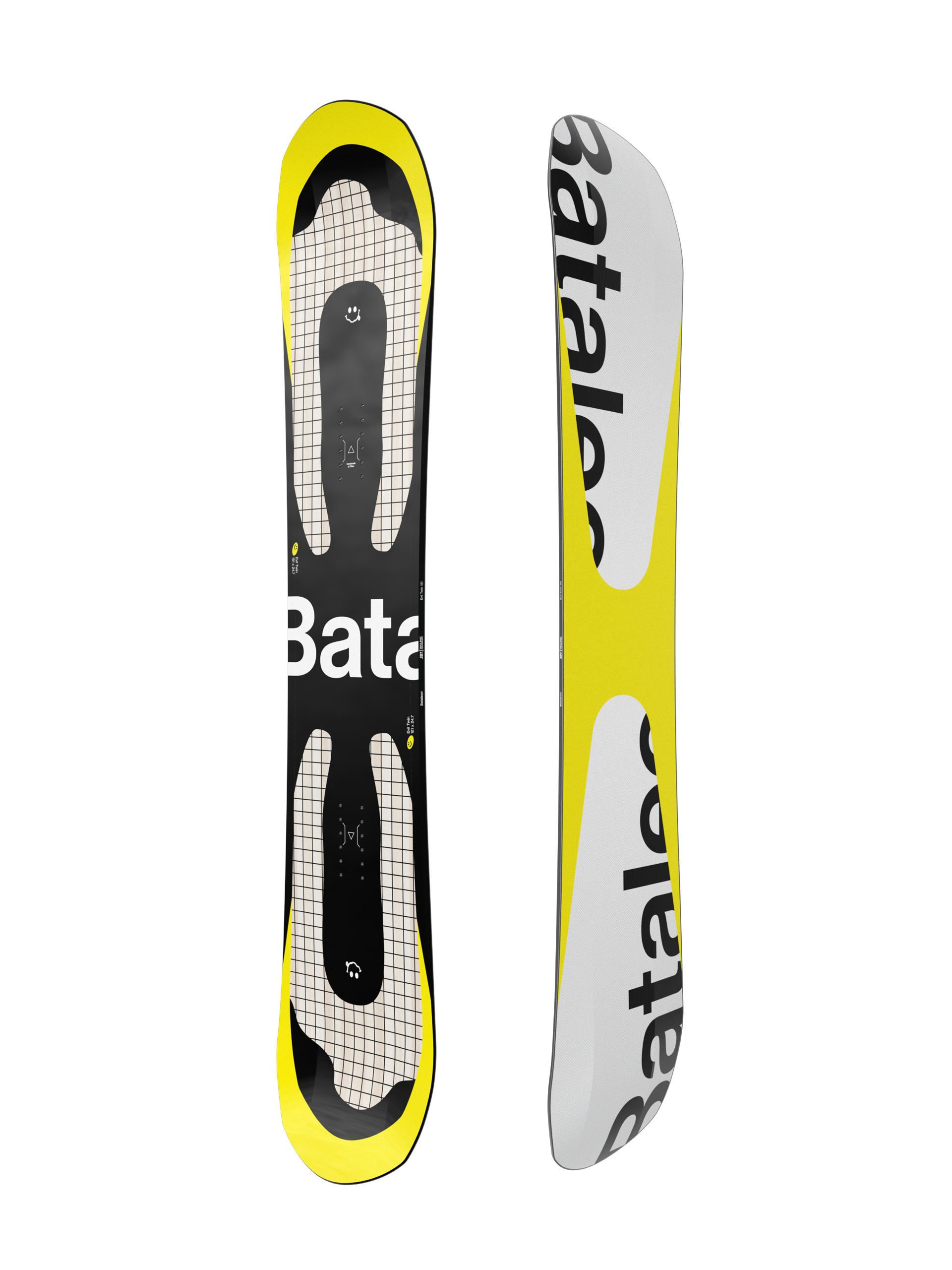 Bataleon Evil Twin 151 スノーボード Deska snowboardowa Bataleon Evil Twin - żółty, czarny