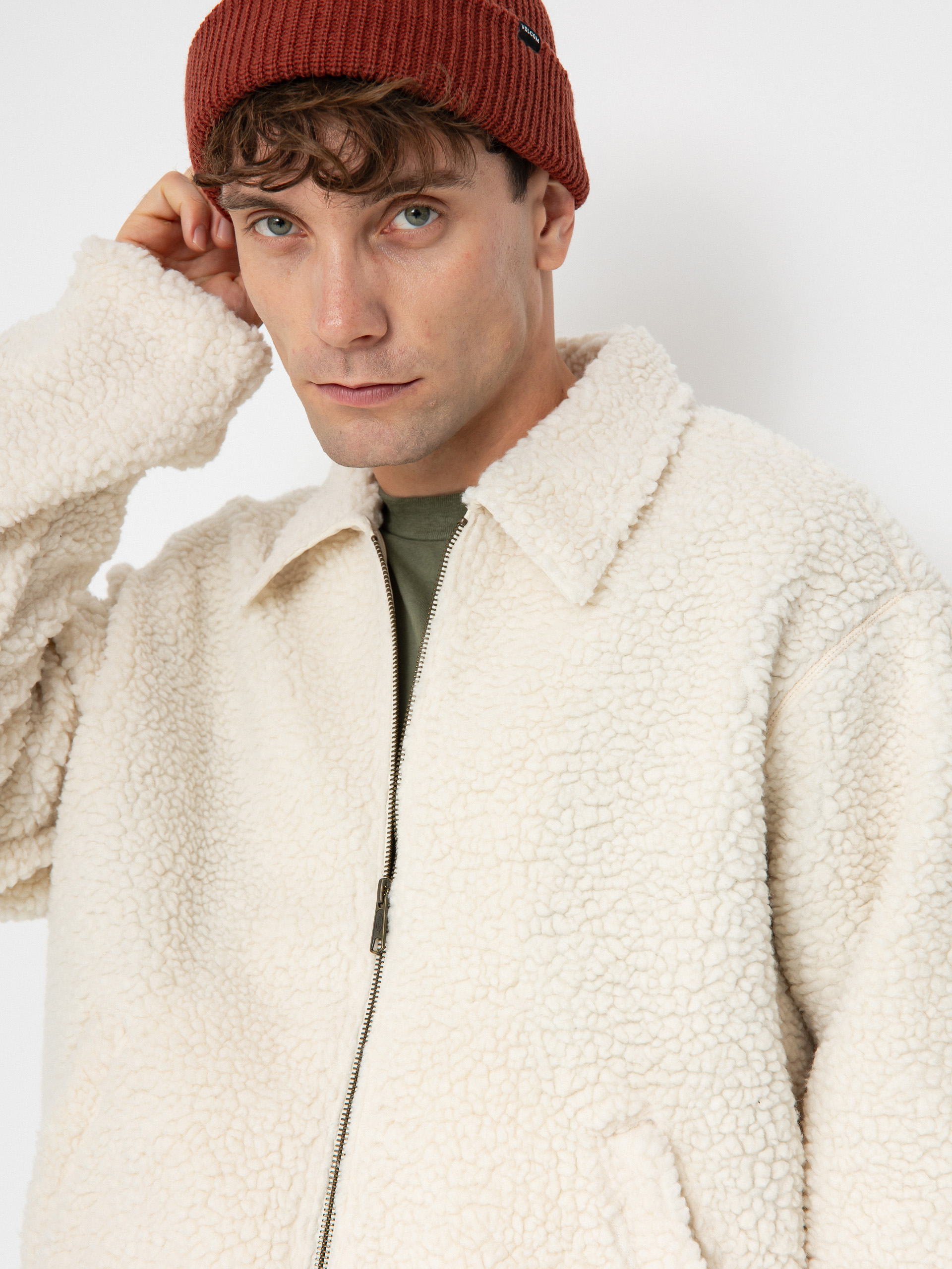 Kurtka Dickies Eisenhower High Pile (whitecap gray)