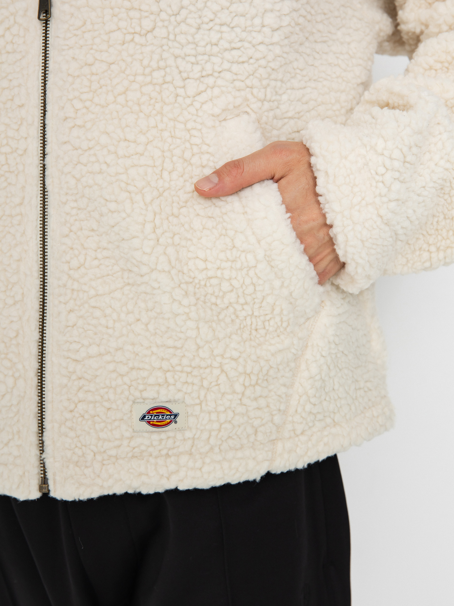 Kurtka Dickies Eisenhower High Pile (whitecap gray)