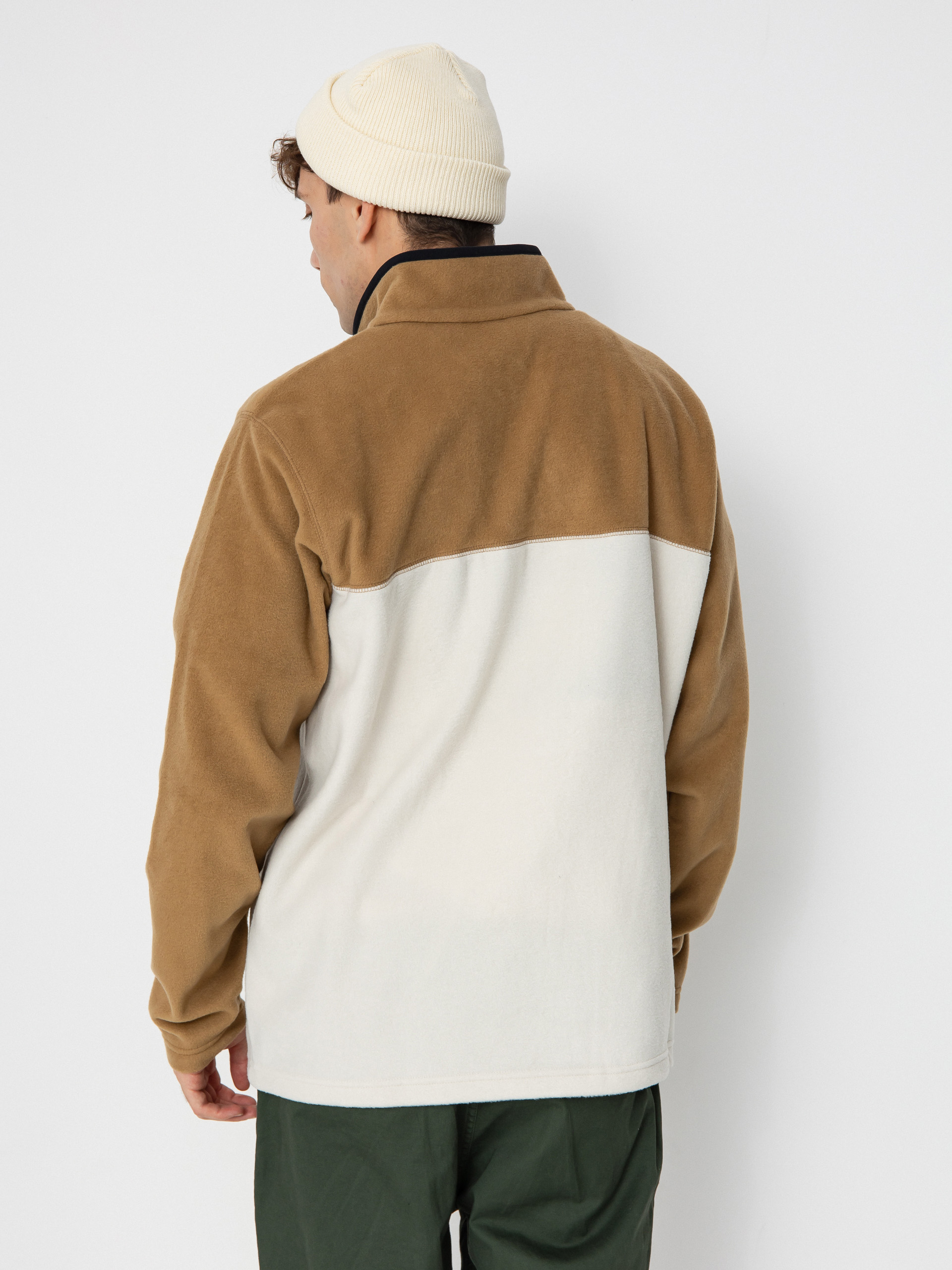 Męski Polar Columbia Steens Mountain Half Snap II (dark stone del)