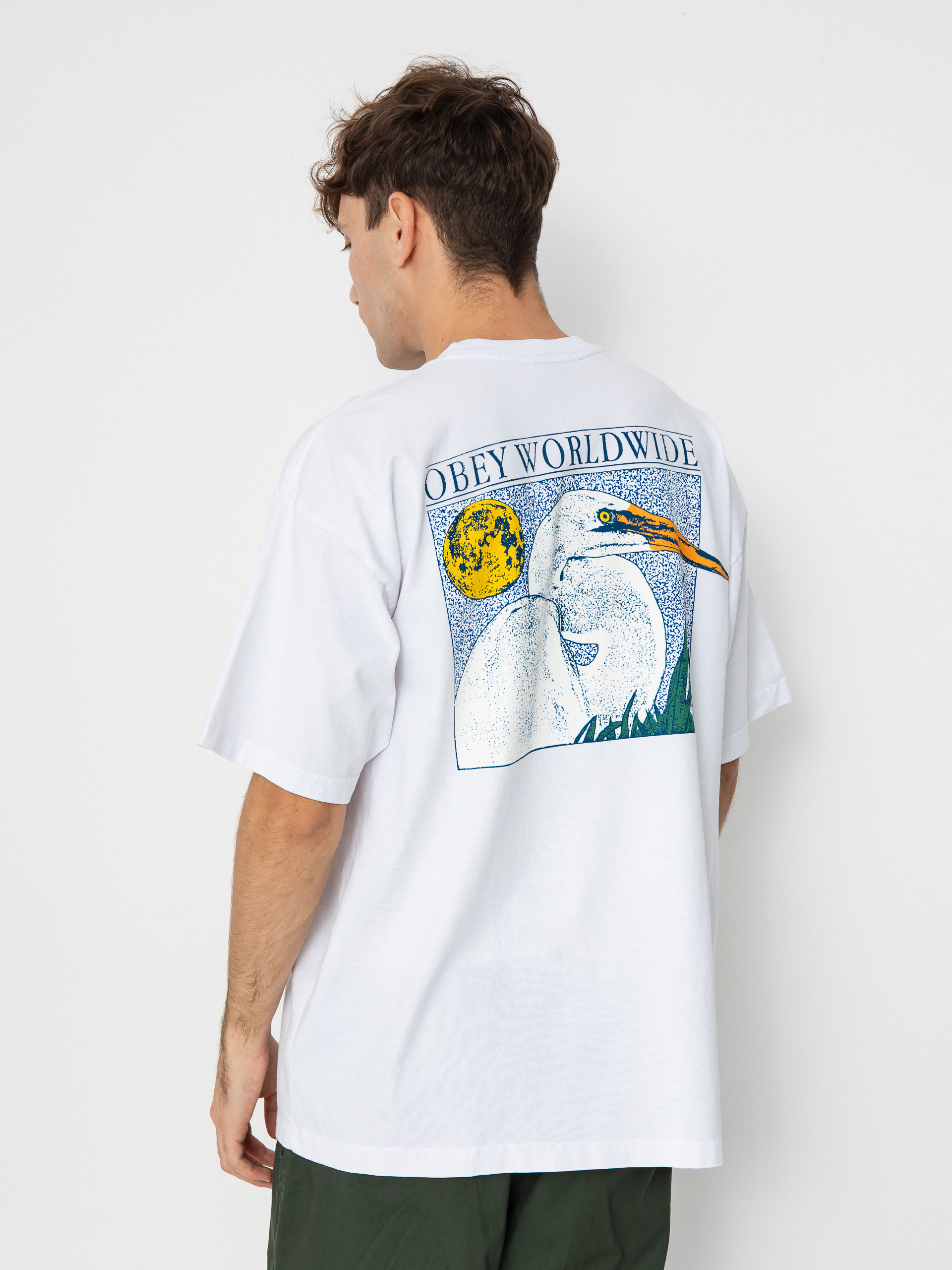 T-shirt OBEY Wildlife (white)