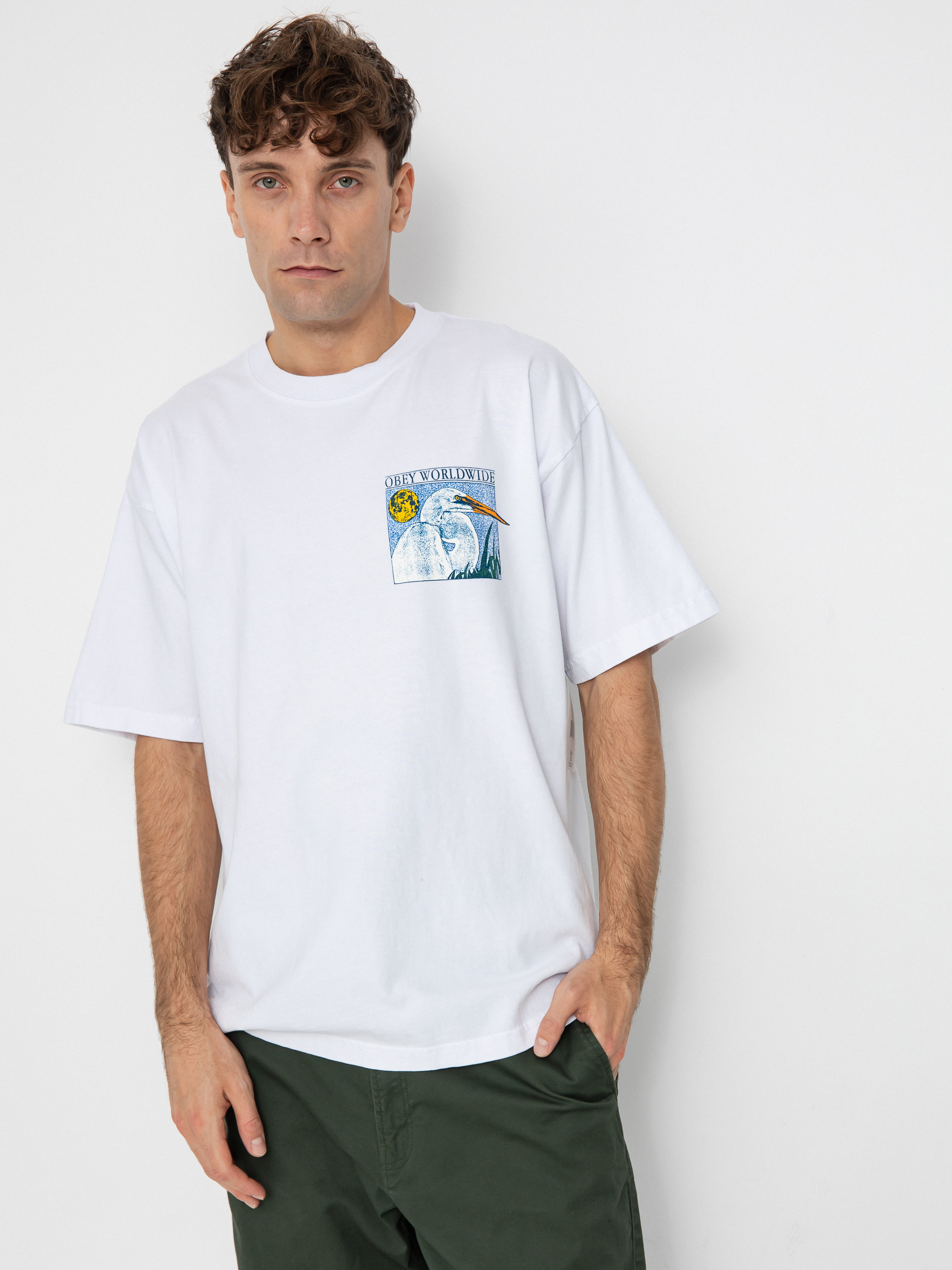 T-shirt OBEY Wildlife (white)