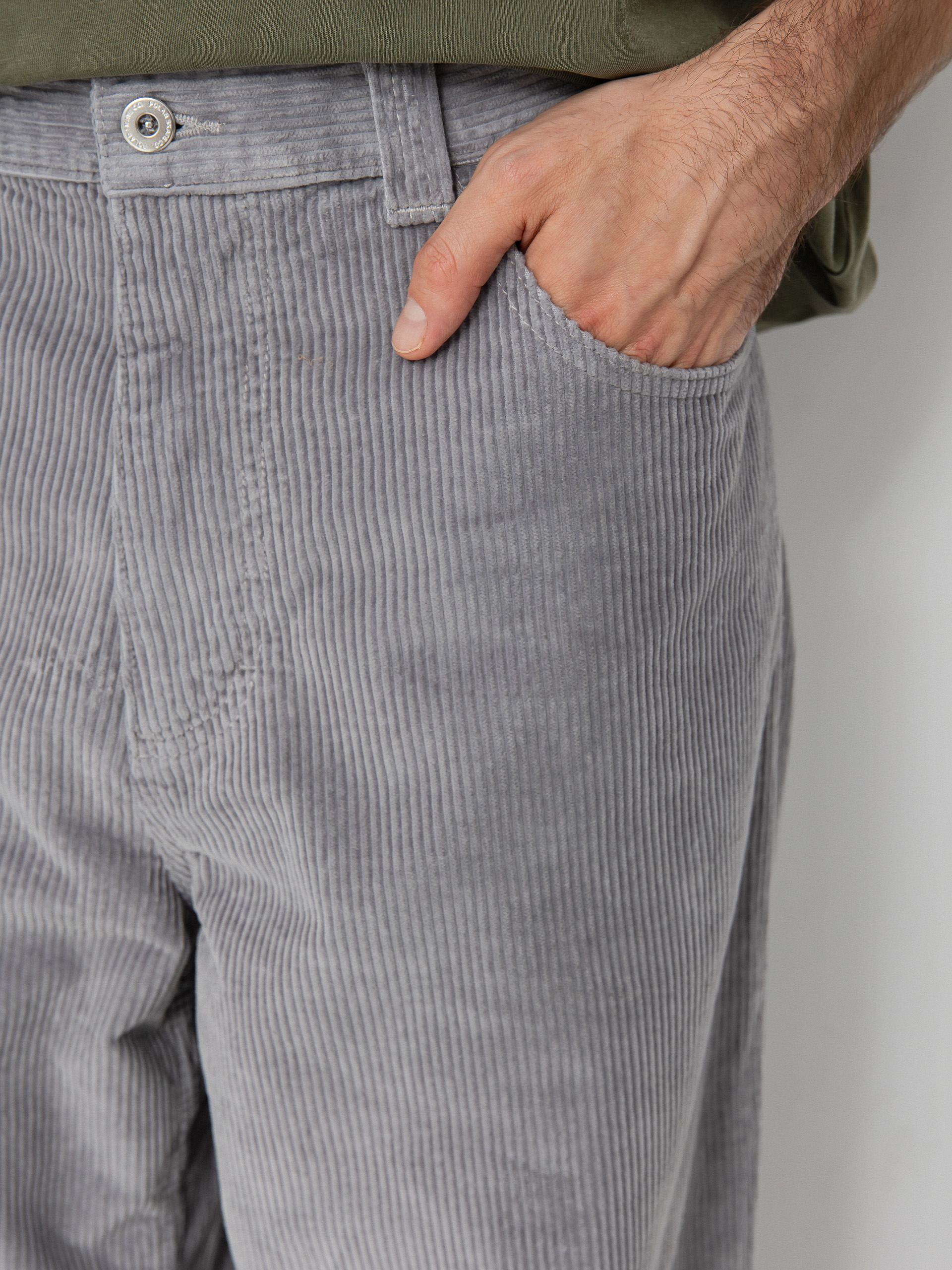 Spodnie Polar Skate Big Boy Cord (silver)