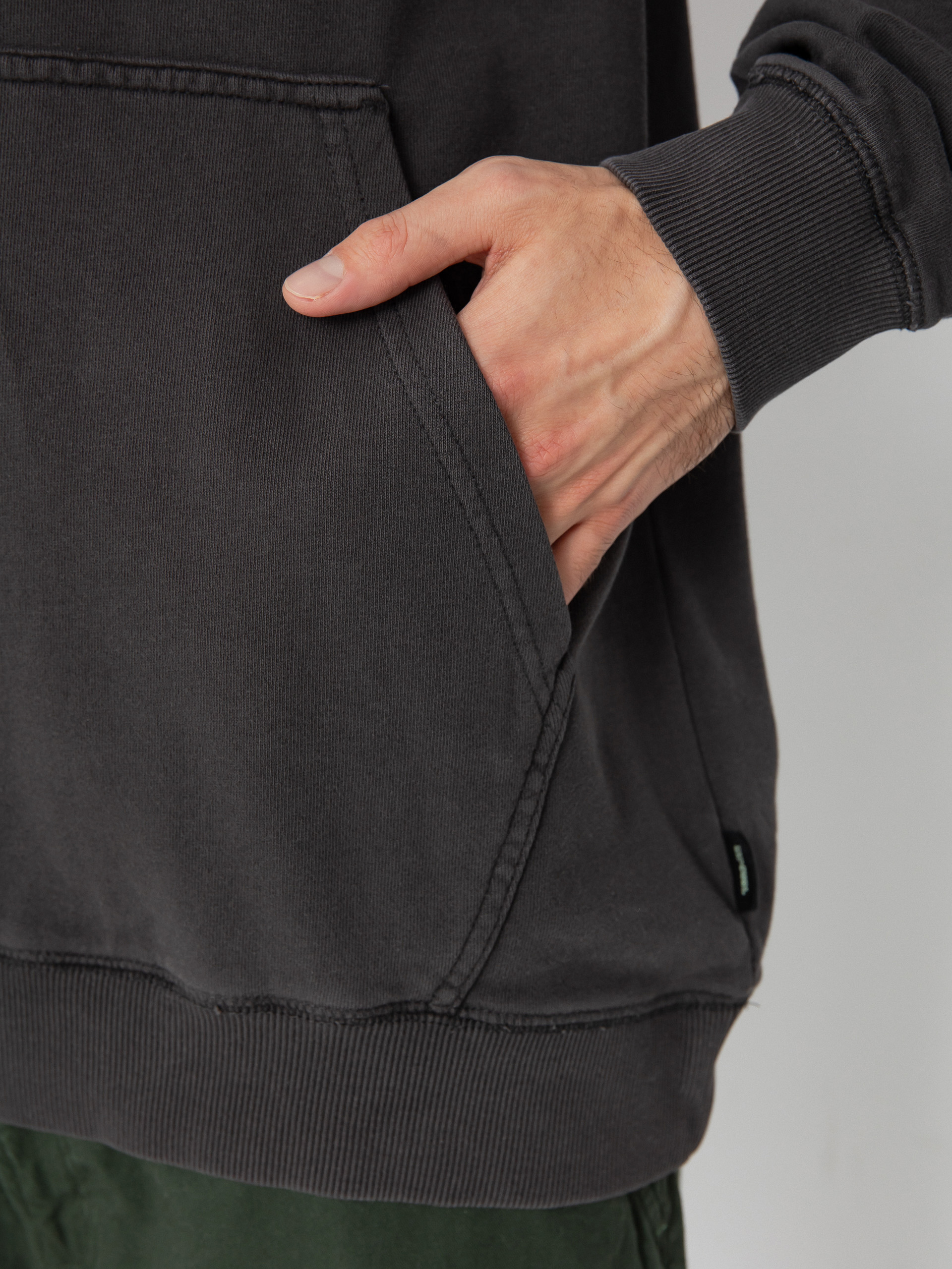 Bluza z kapturem Rip Curl Surf Revival Lined Up ZHD (washed black)