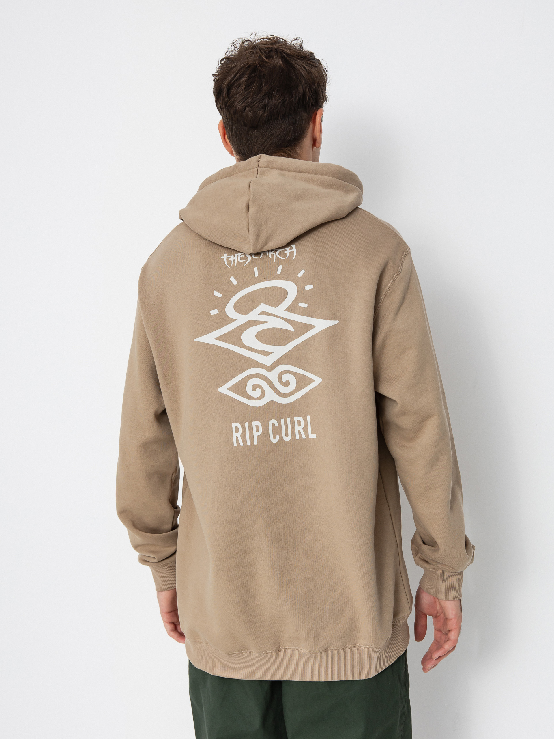 Bluza z kapturem Rip Curl Search Icon HD (sand dune)