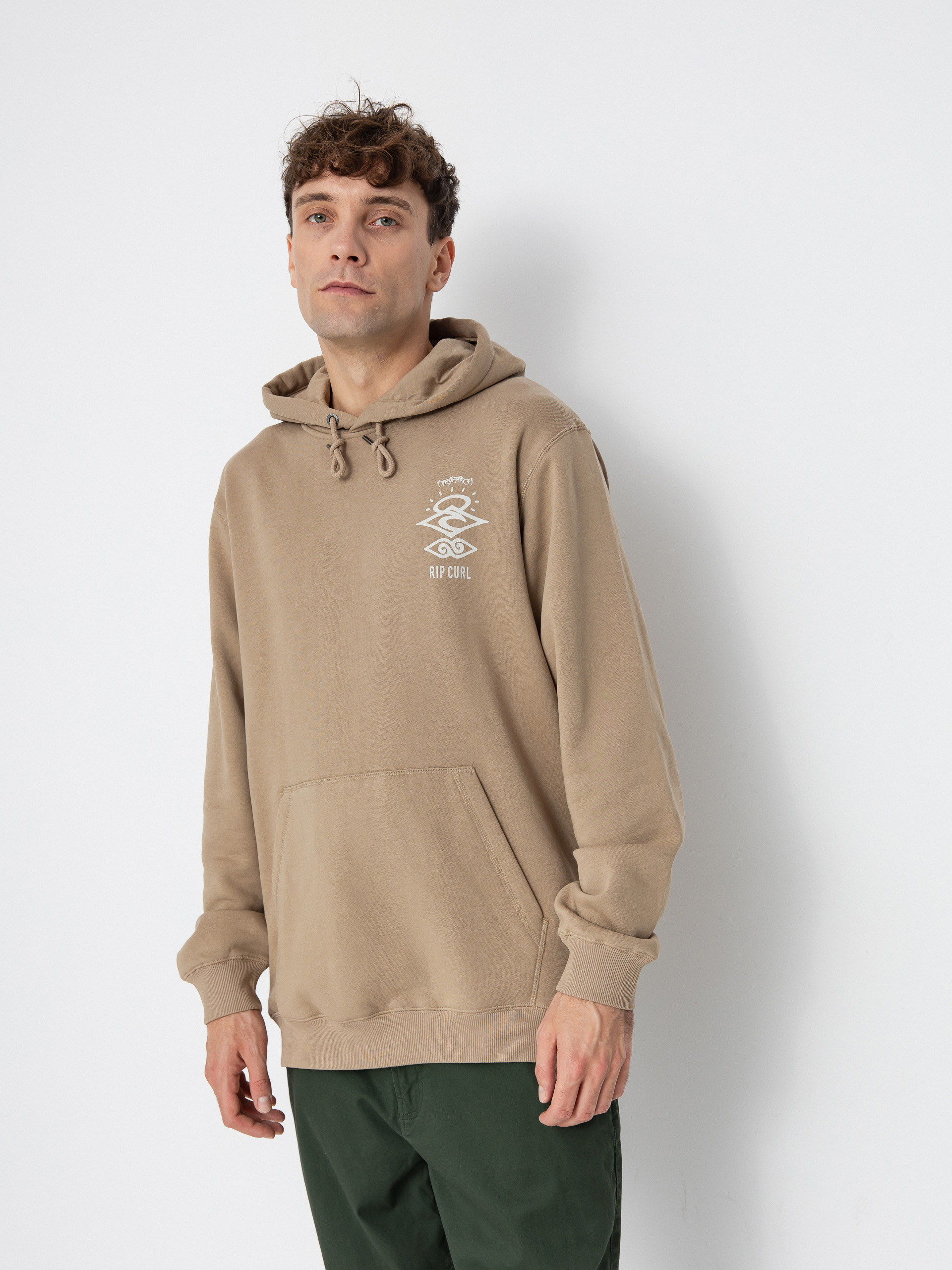 Bluza z kapturem Rip Curl Search Icon HD (sand dune)
