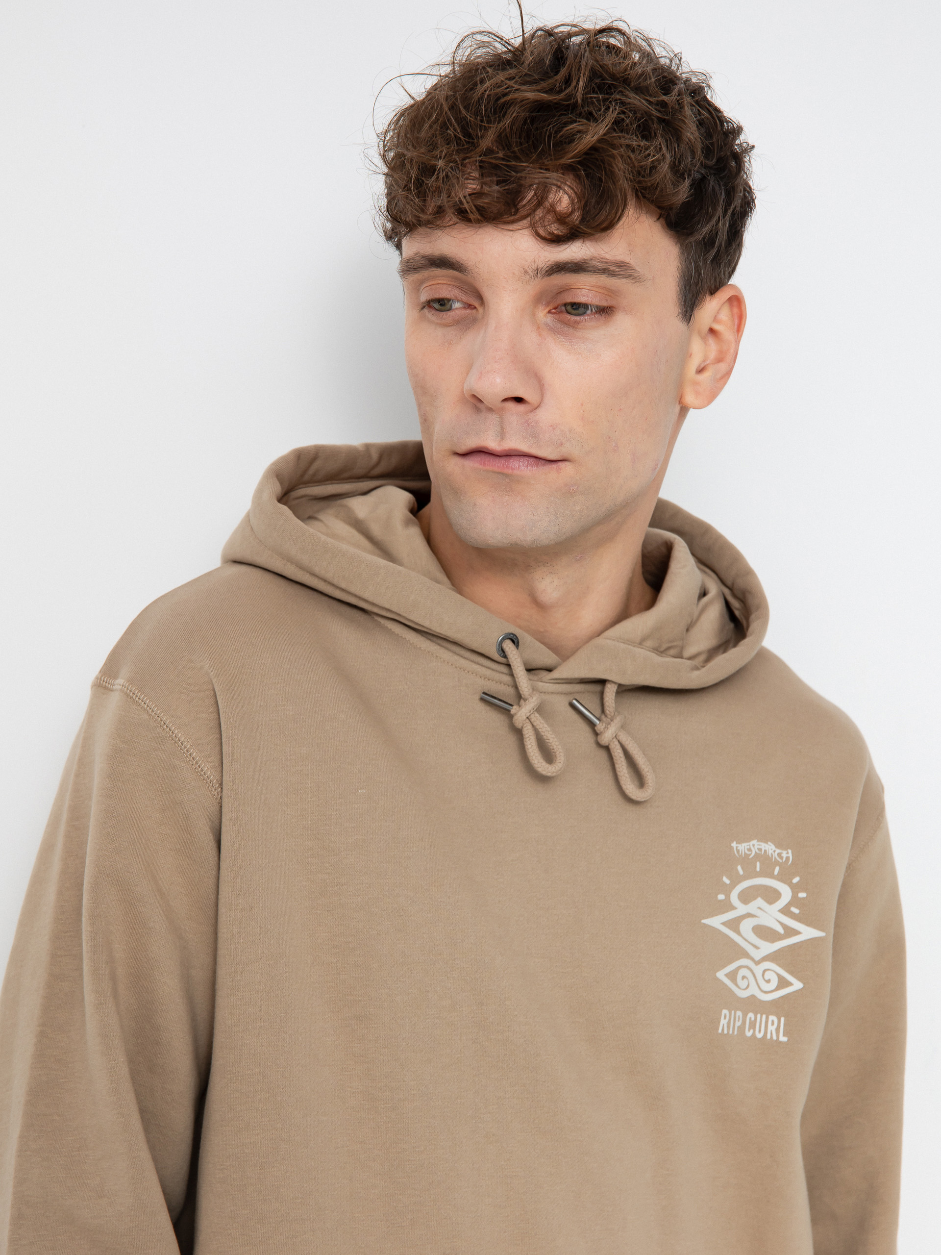 Bluza z kapturem Rip Curl Search Icon HD (sand dune)