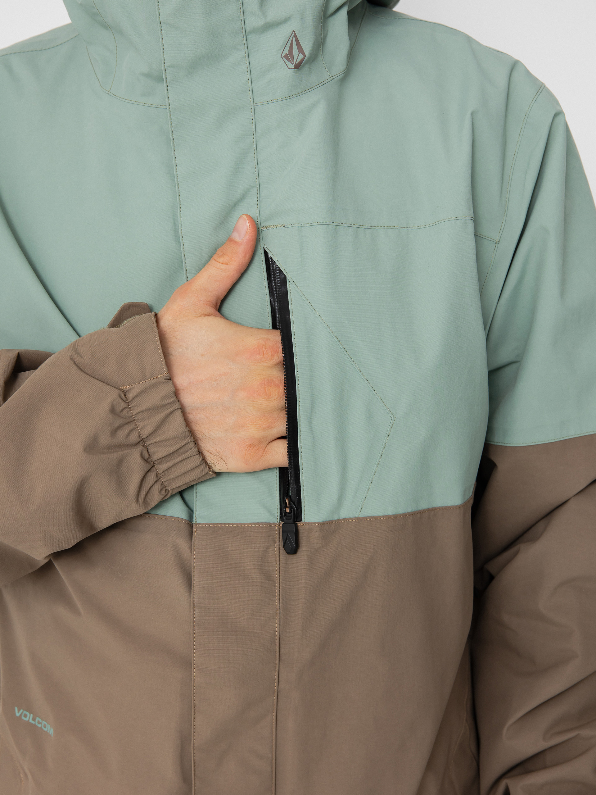 Męska Kurtka snowboardowa Volcom L Ins Gore Tex (agave)