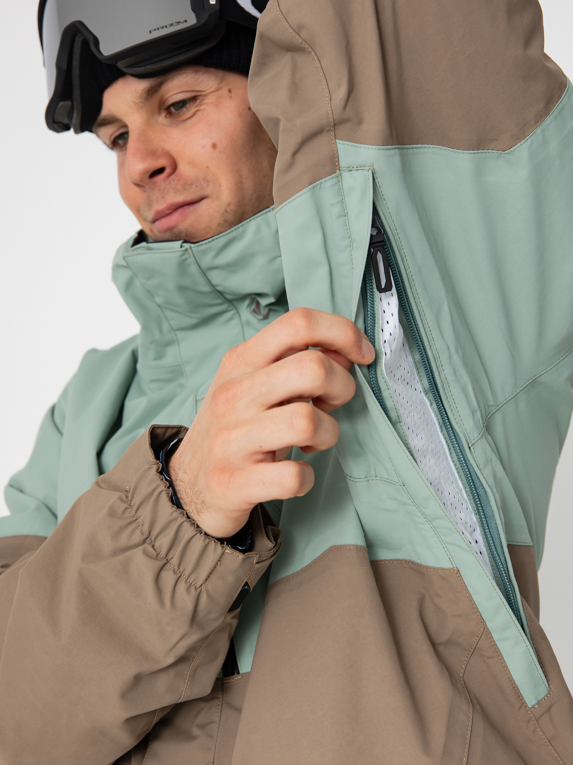 Męska Kurtka snowboardowa Volcom L Ins Gore Tex (agave)