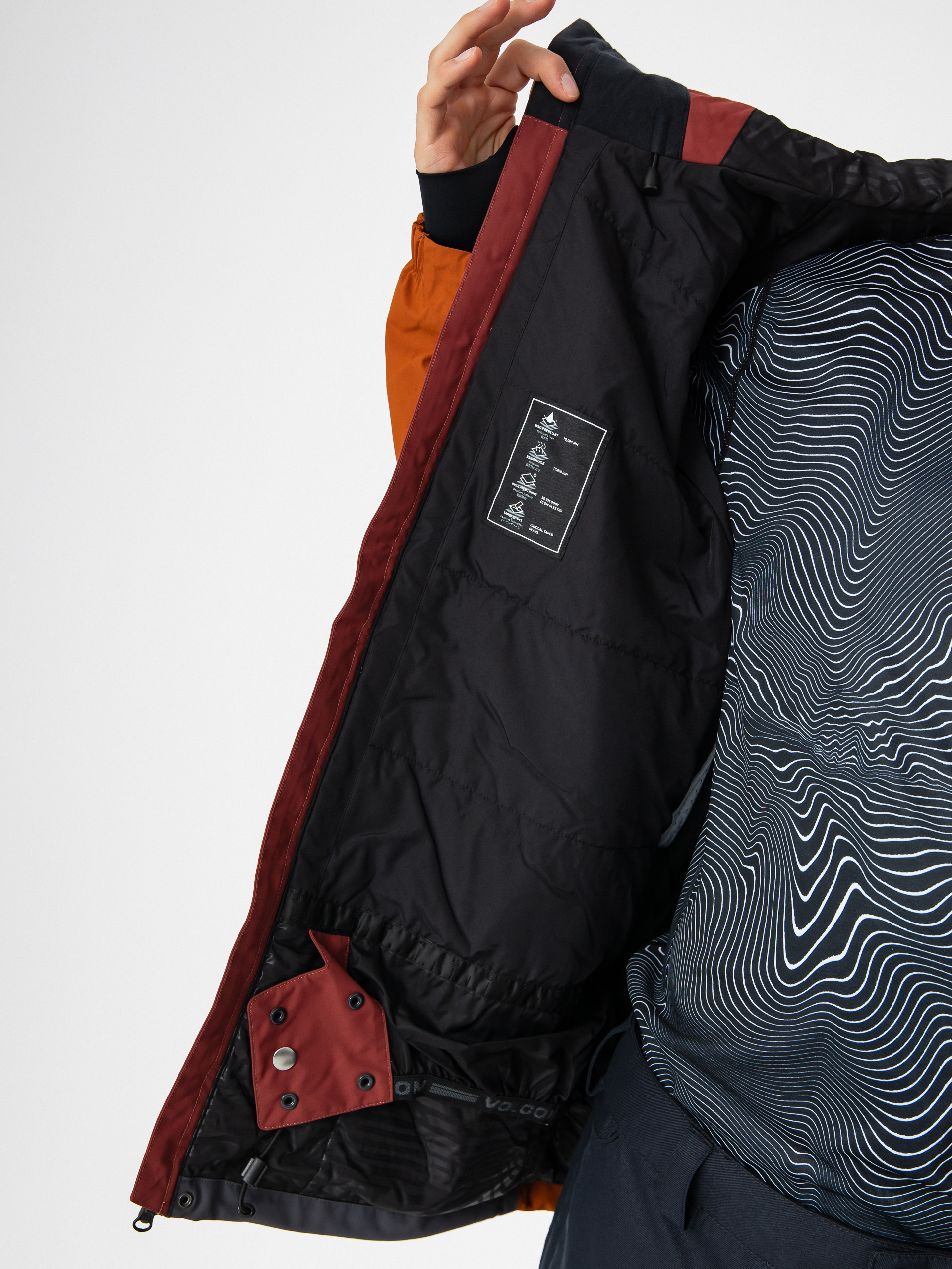 Męska Kurtka snowboardowa Volcom Primry Ins (caramel)