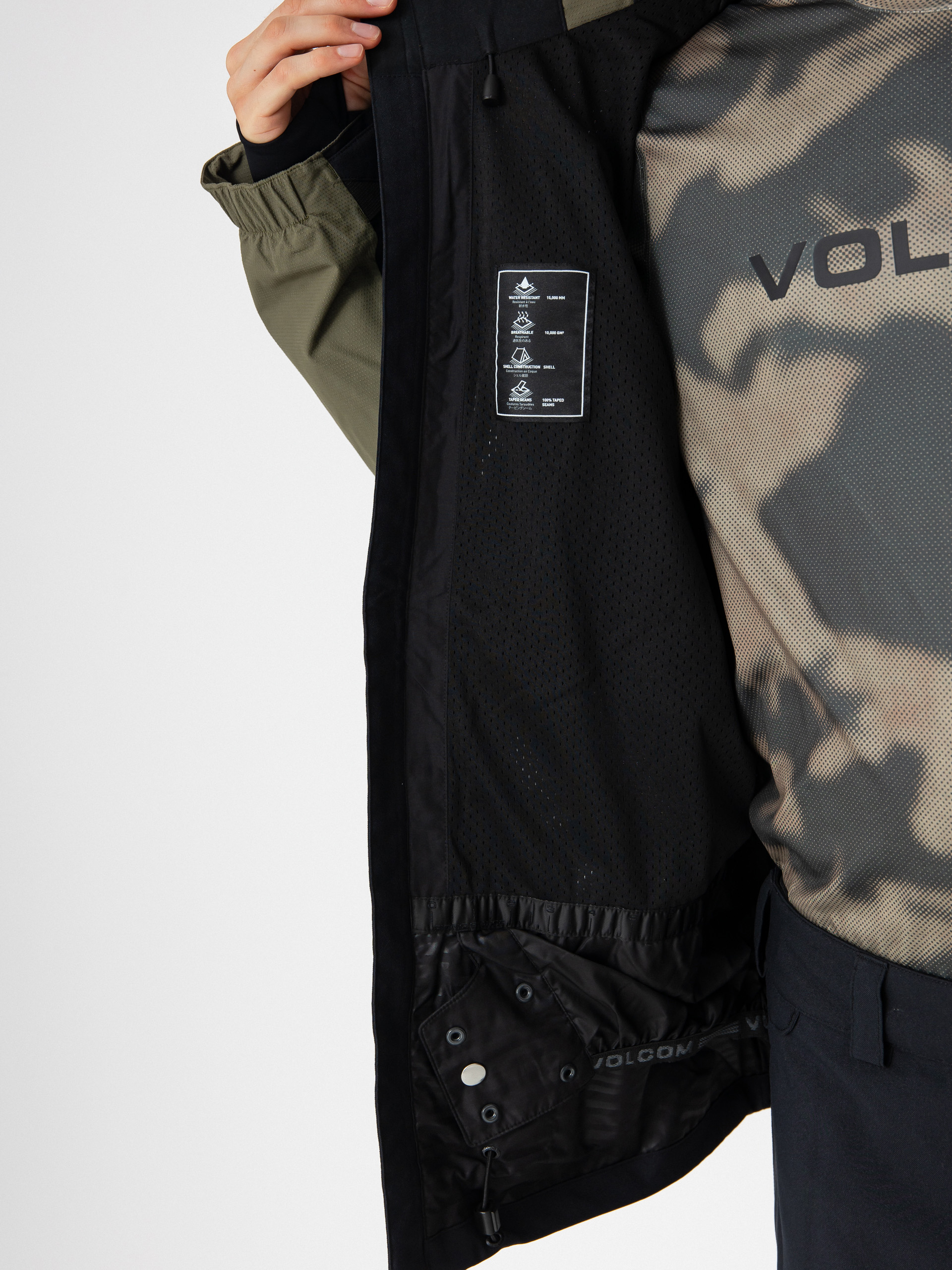 Męska Kurtka snowboardowa Volcom V.Co Wfo (black)