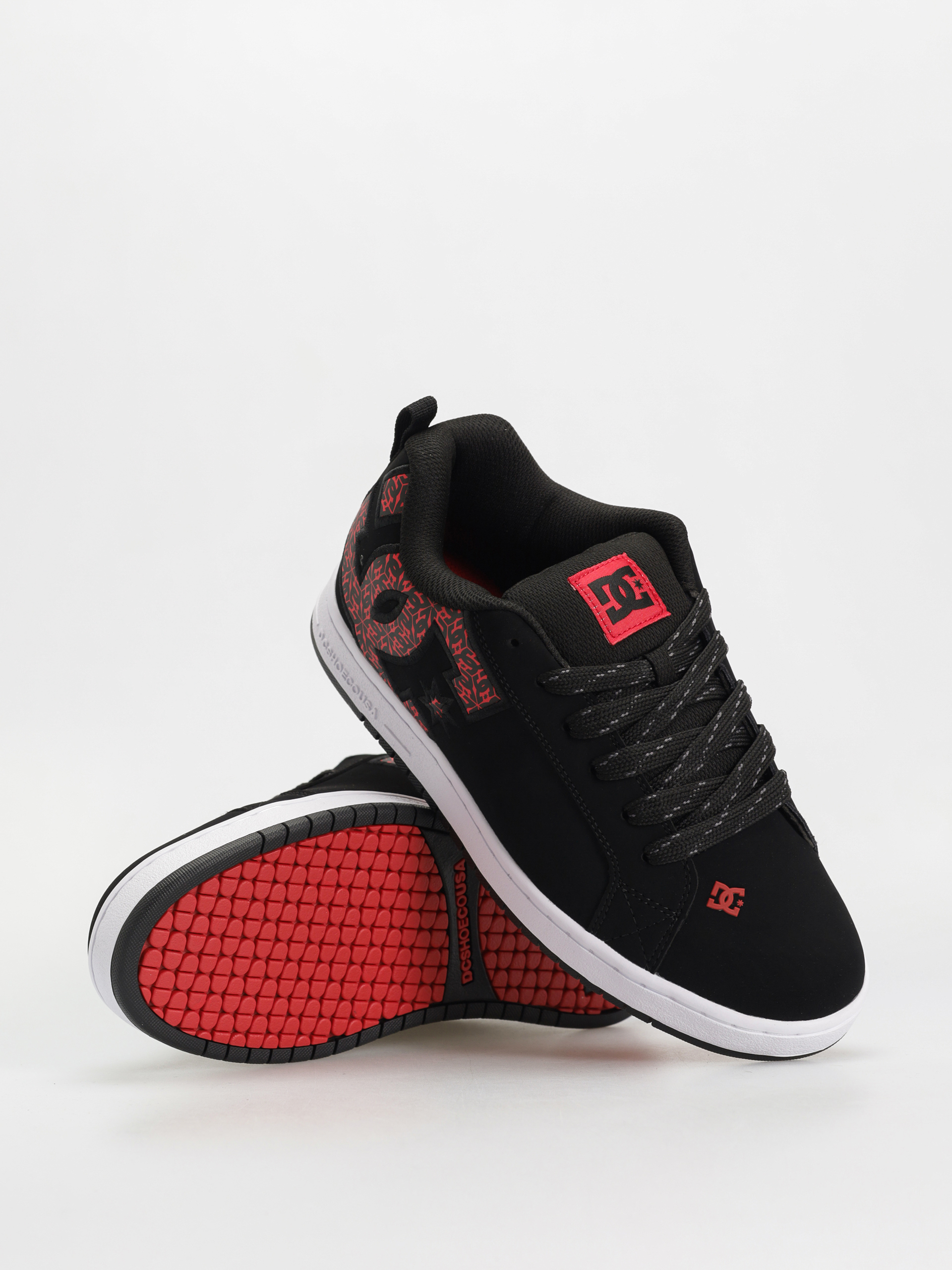 Buty DC Court Graffik (black/white/red)