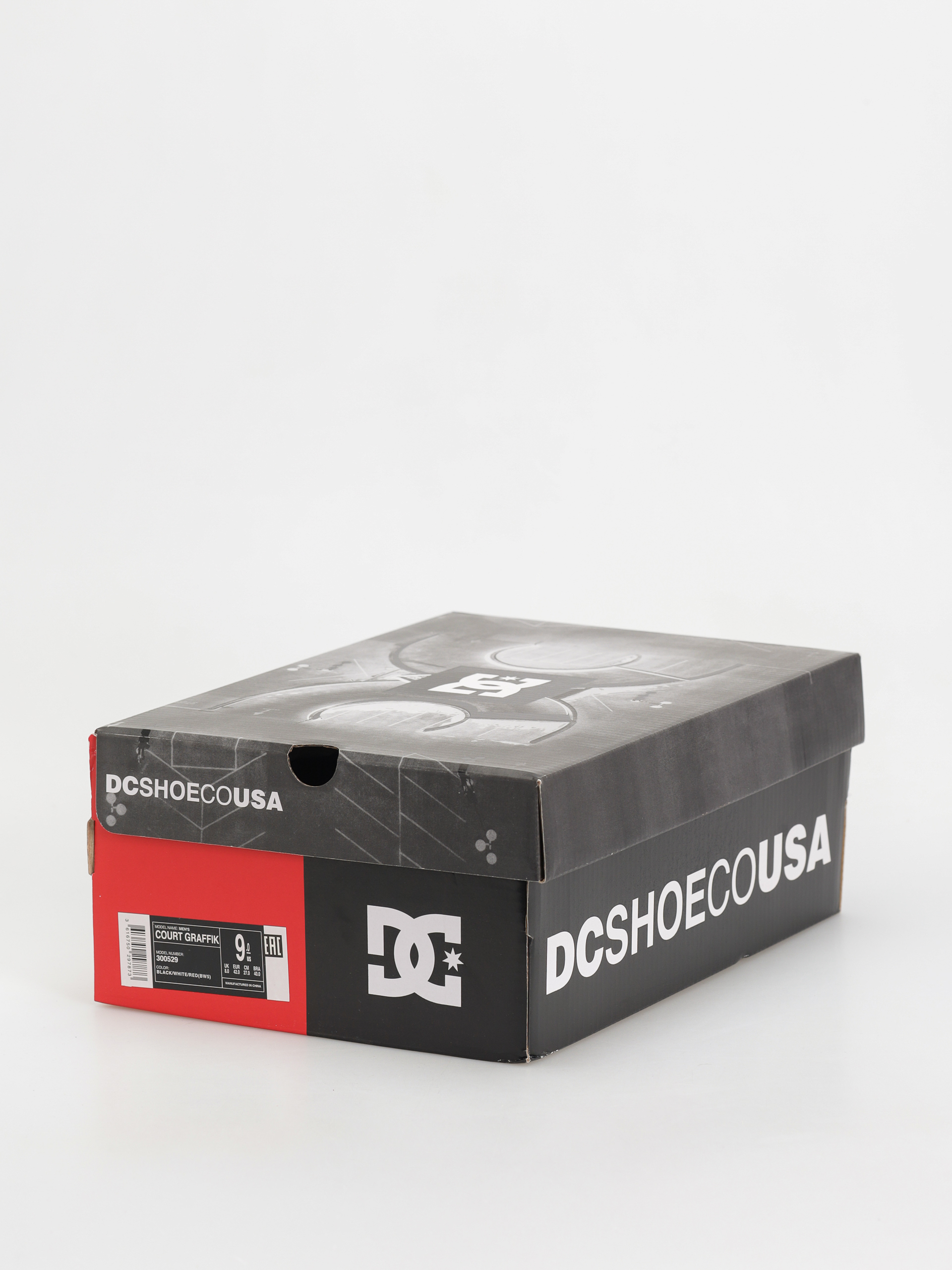 Buty DC Court Graffik (black/white/red)