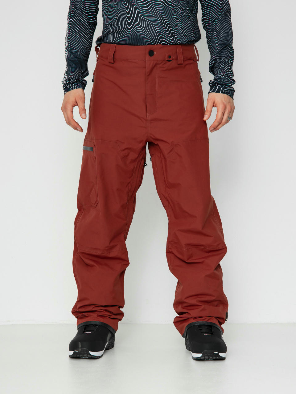 Męskie Spodnie snowboardowe Volcom L Gore Tex (redwood)