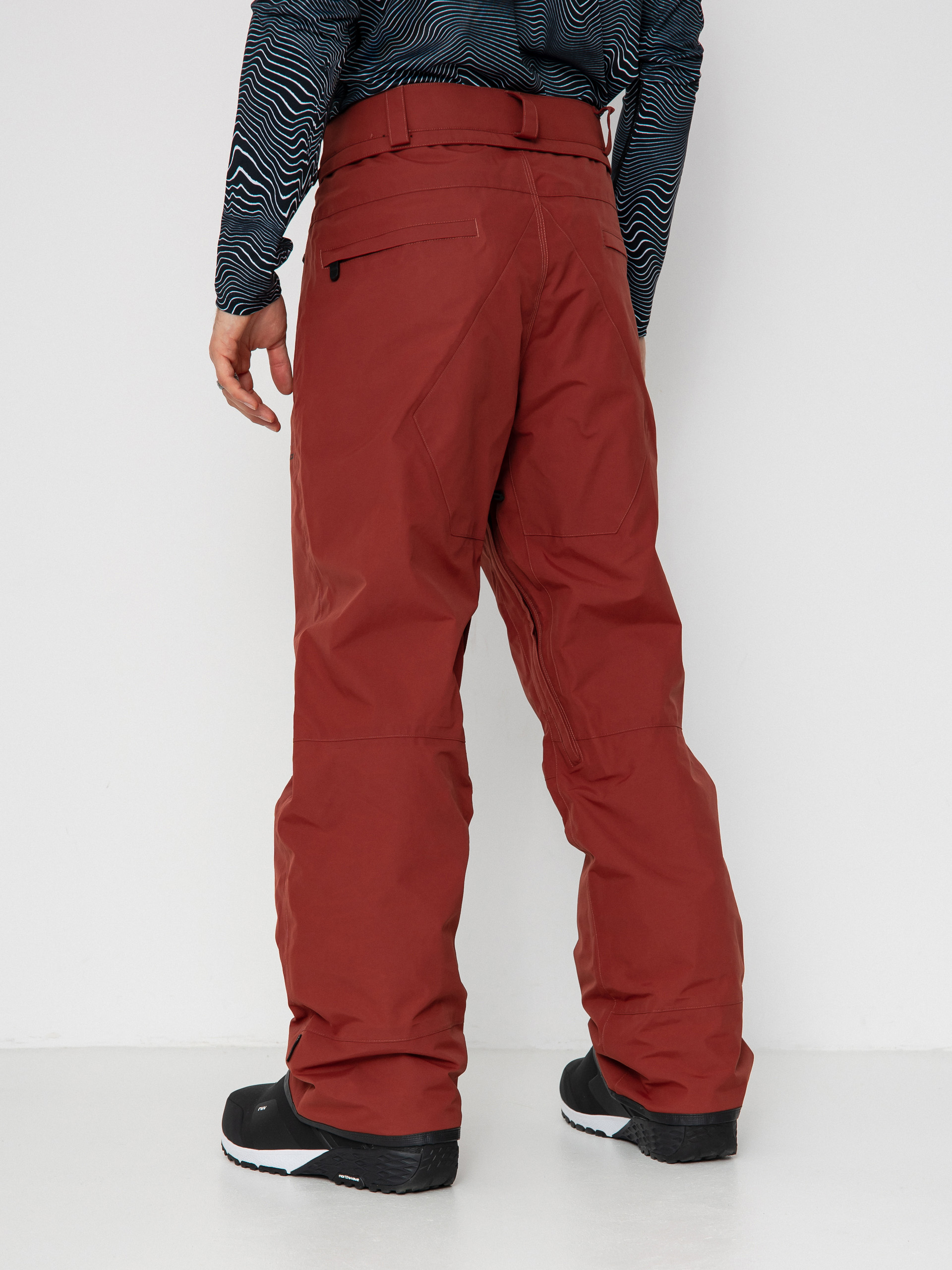 Męskie Spodnie snowboardowe Volcom L Gore Tex (redwood)