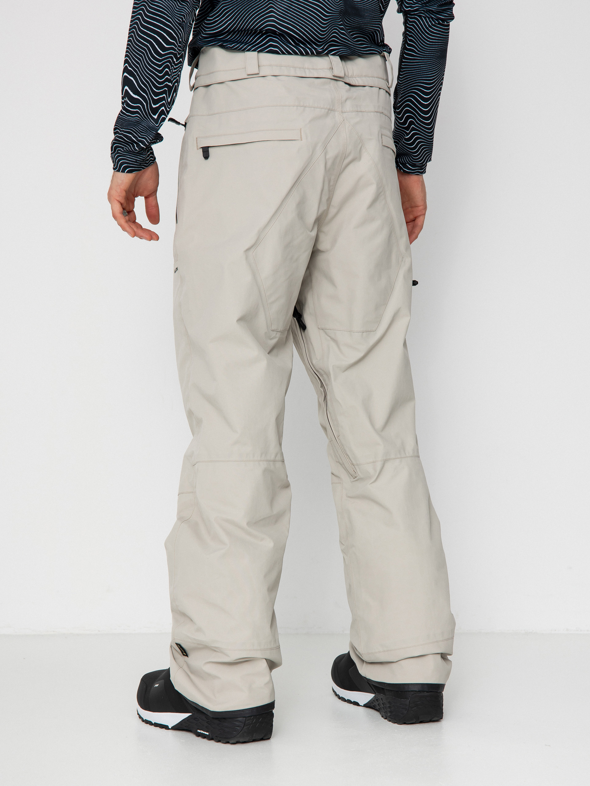 Męskie Spodnie snowboardowe Volcom L Gore Tex (stone)