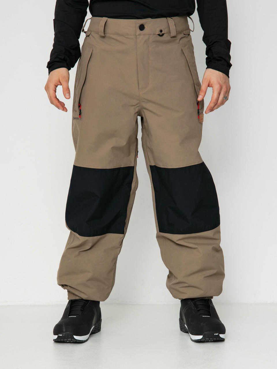 Męskie Spodnie snowboardowe Volcom Longo Gore Tex (chestnut brown)