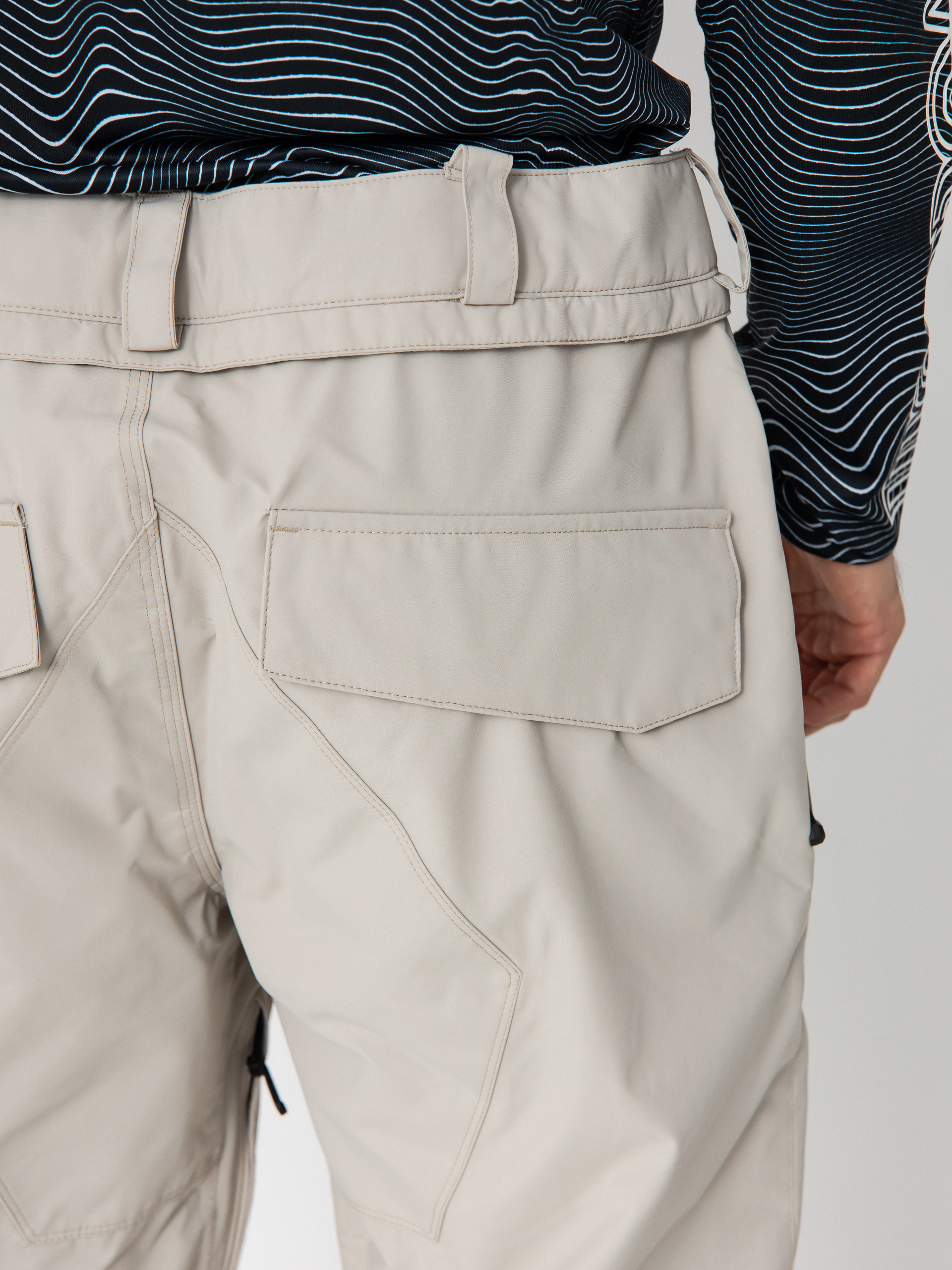 Męskie Spodnie snowboardowe Volcom Roan (stone)