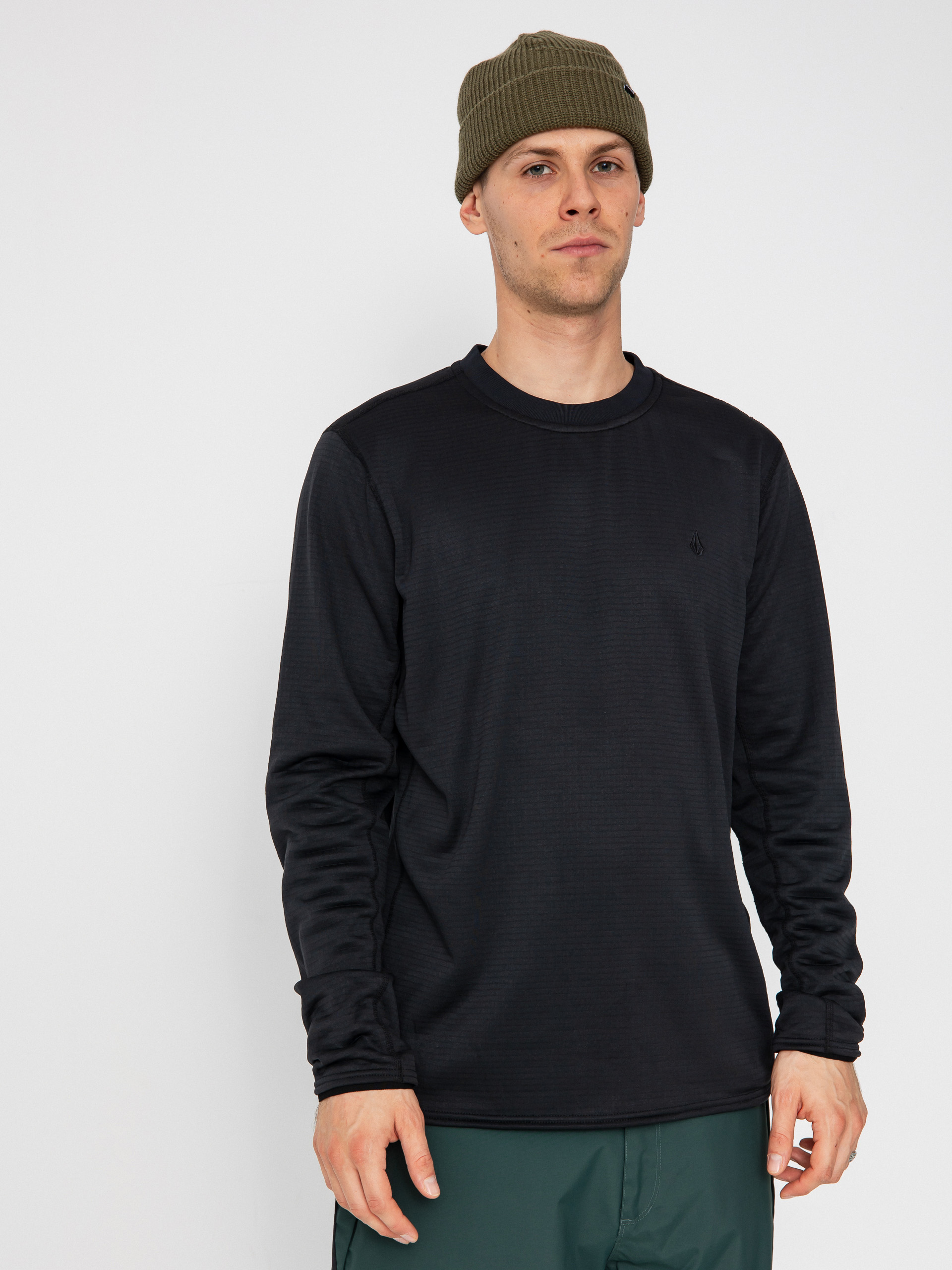 Bluza aktywna Volcom Gridlock Crew (black)