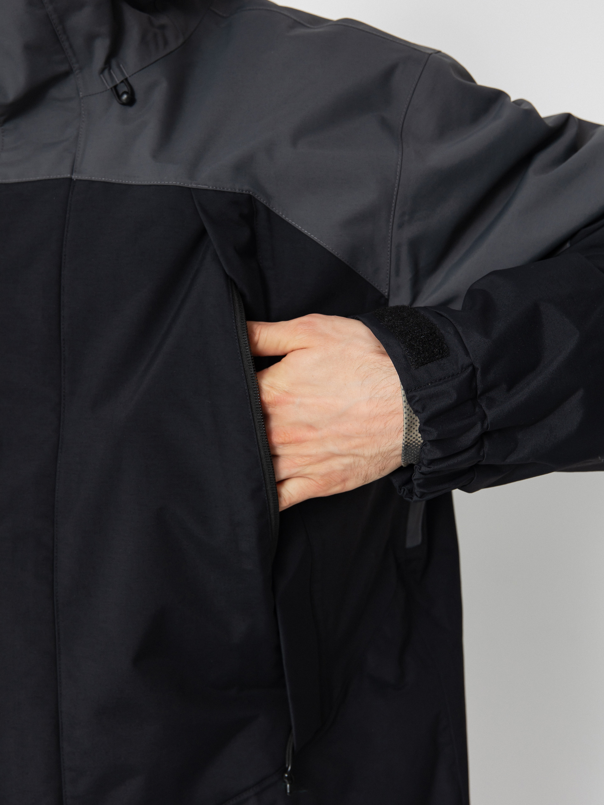 Męska Kurtka snowboardowa Vans Mte Hellbound (black/asphalt)