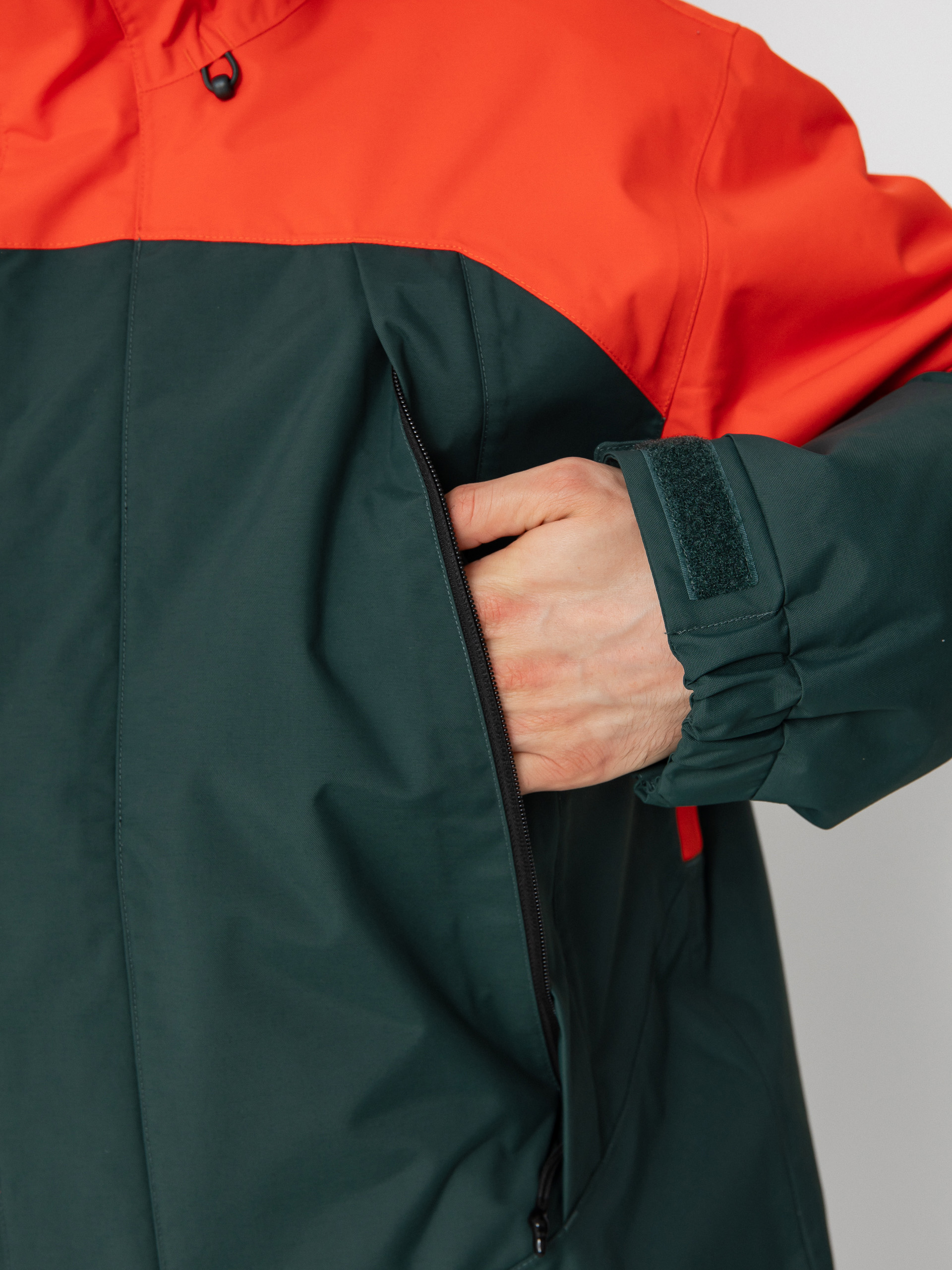 Męska Kurtka snowboardowa Vans Mte Hellbound (fiesta/green gables)