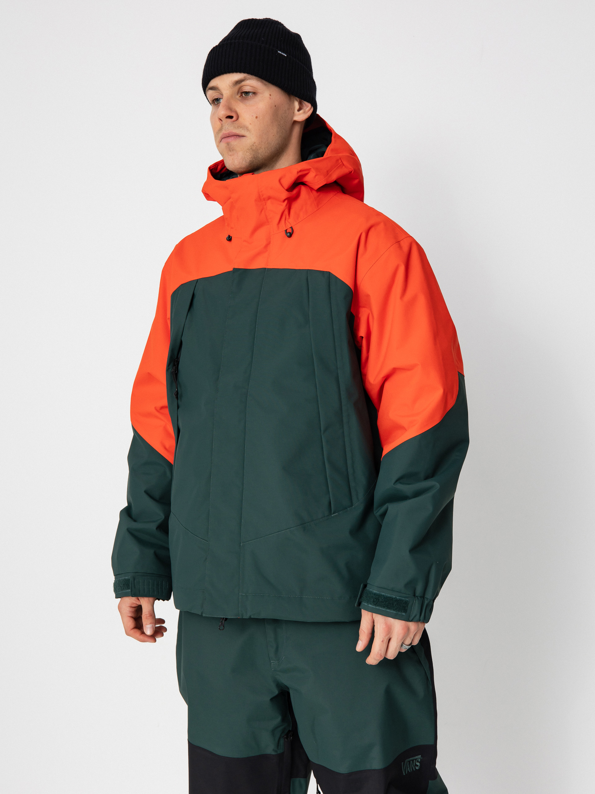 Męska Kurtka snowboardowa Vans Mte Hellbound (fiesta/green gables)