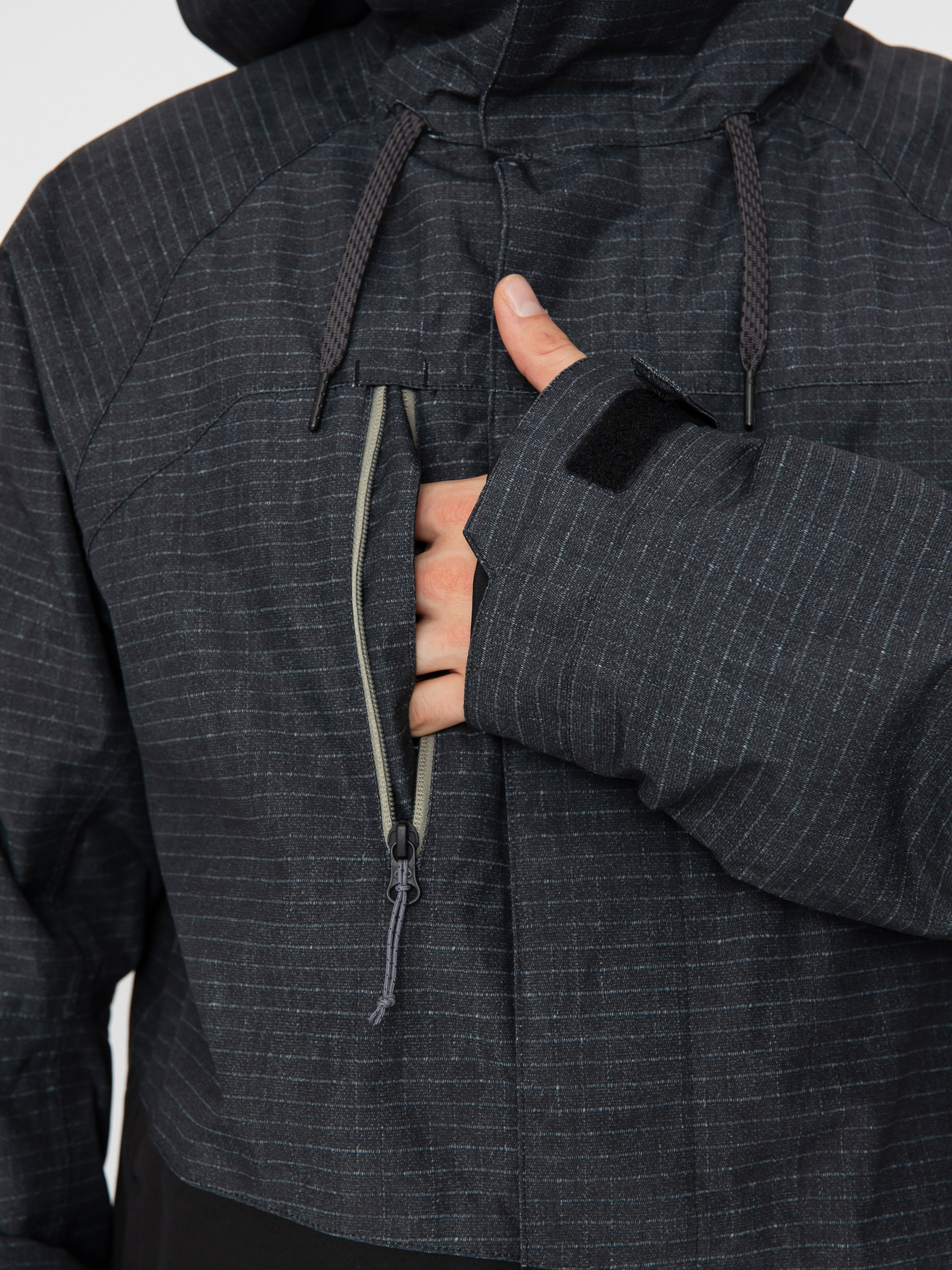 Męska Kurtka snowboardowa 686 Geo Insulated (black ripstop colorblock)