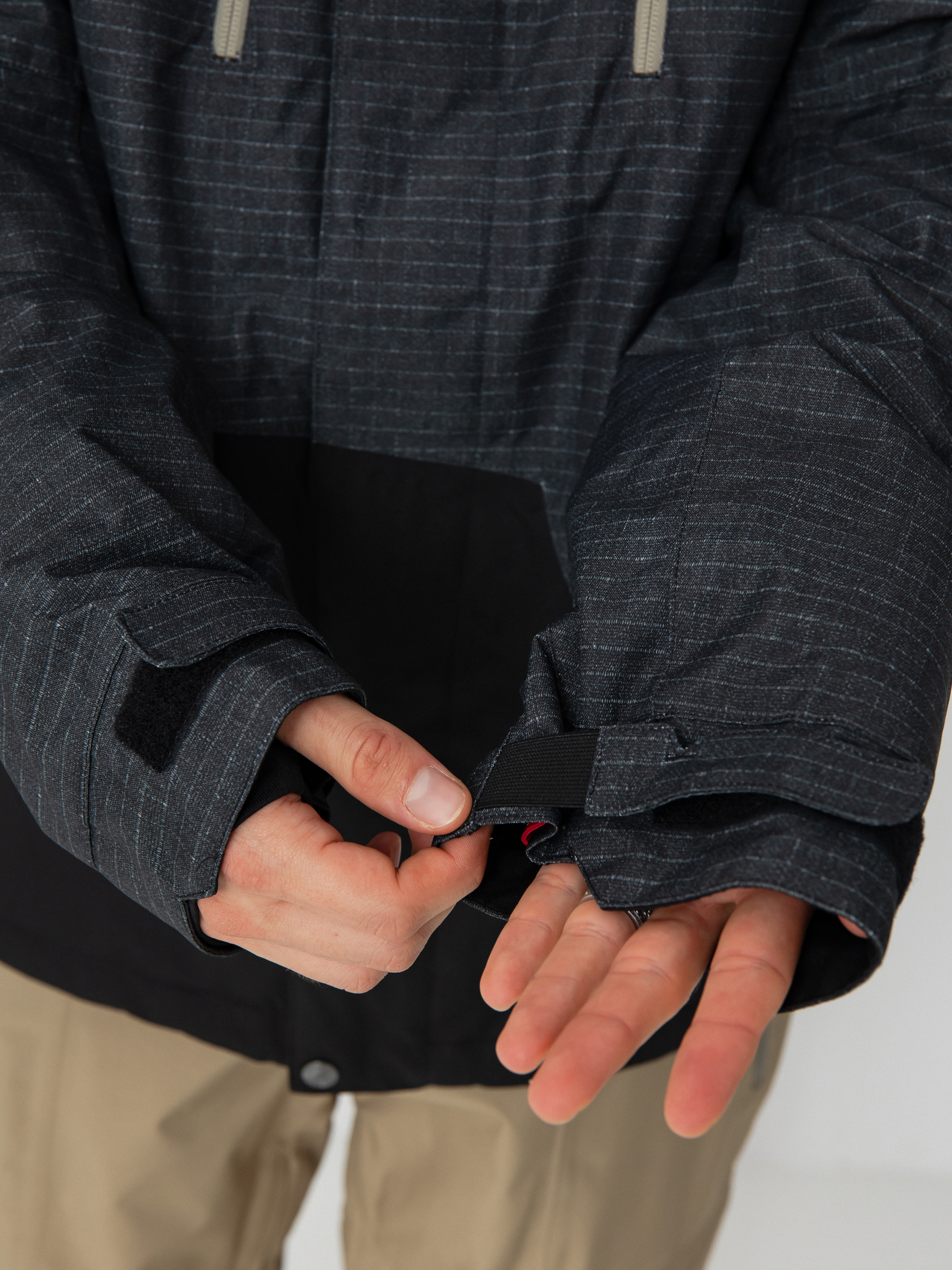 Męska Kurtka snowboardowa 686 Geo Insulated (black ripstop colorblock)