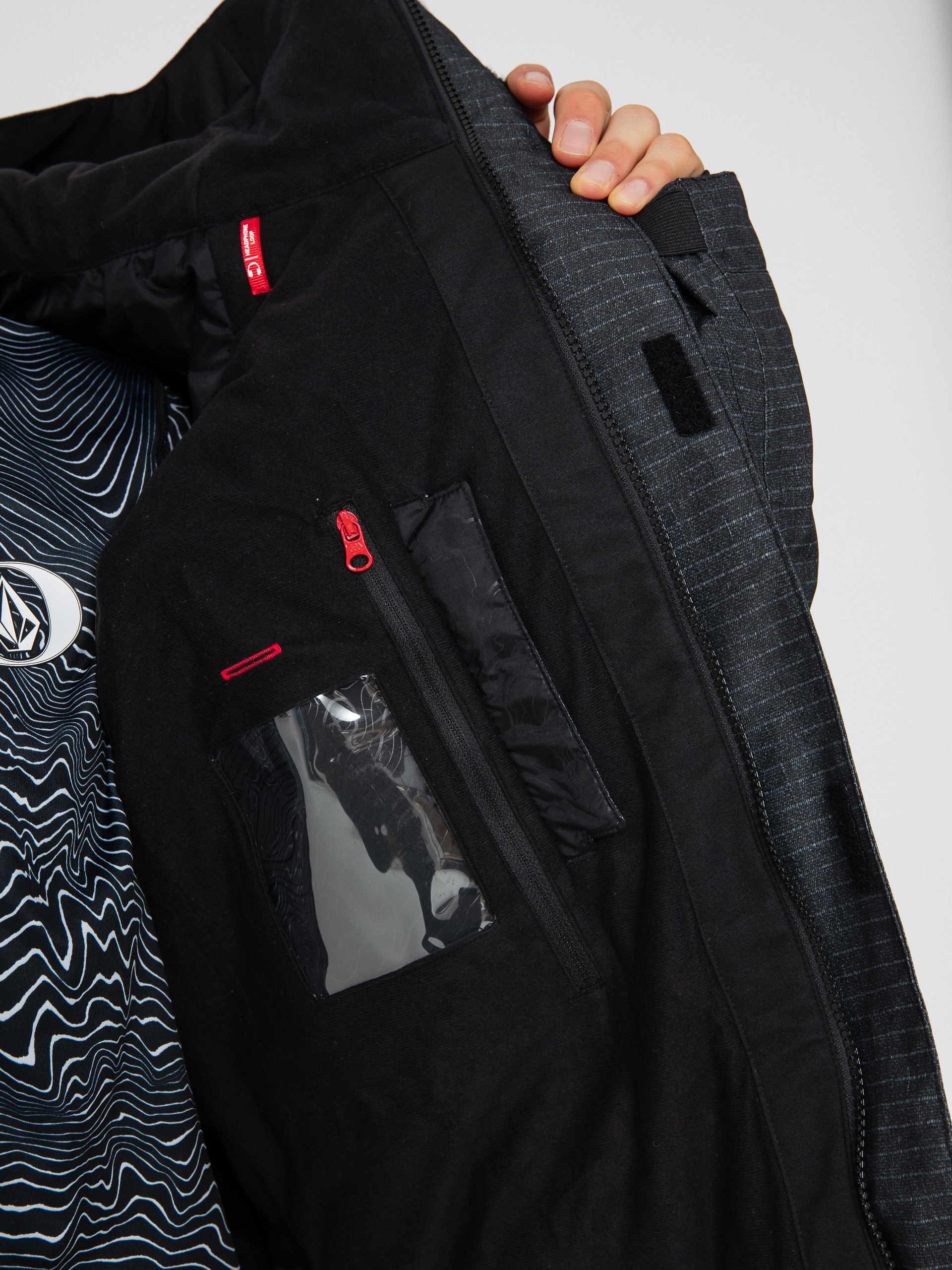 Męska Kurtka snowboardowa 686 Geo Insulated (black ripstop colorblock)