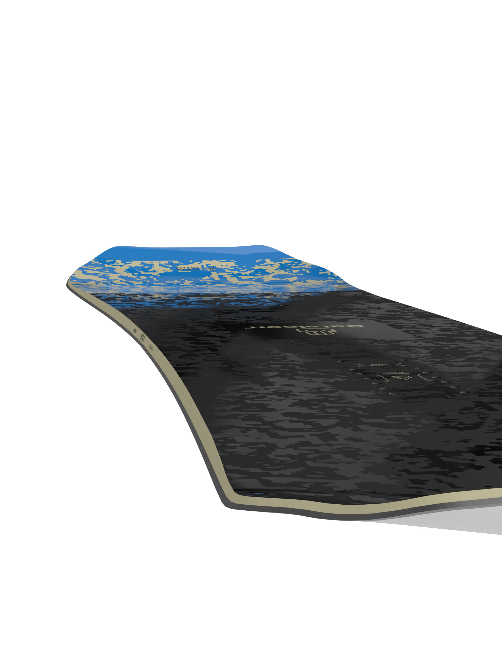 Męska Deska snowboardowa Bataleon Whatever (black/white/blue)