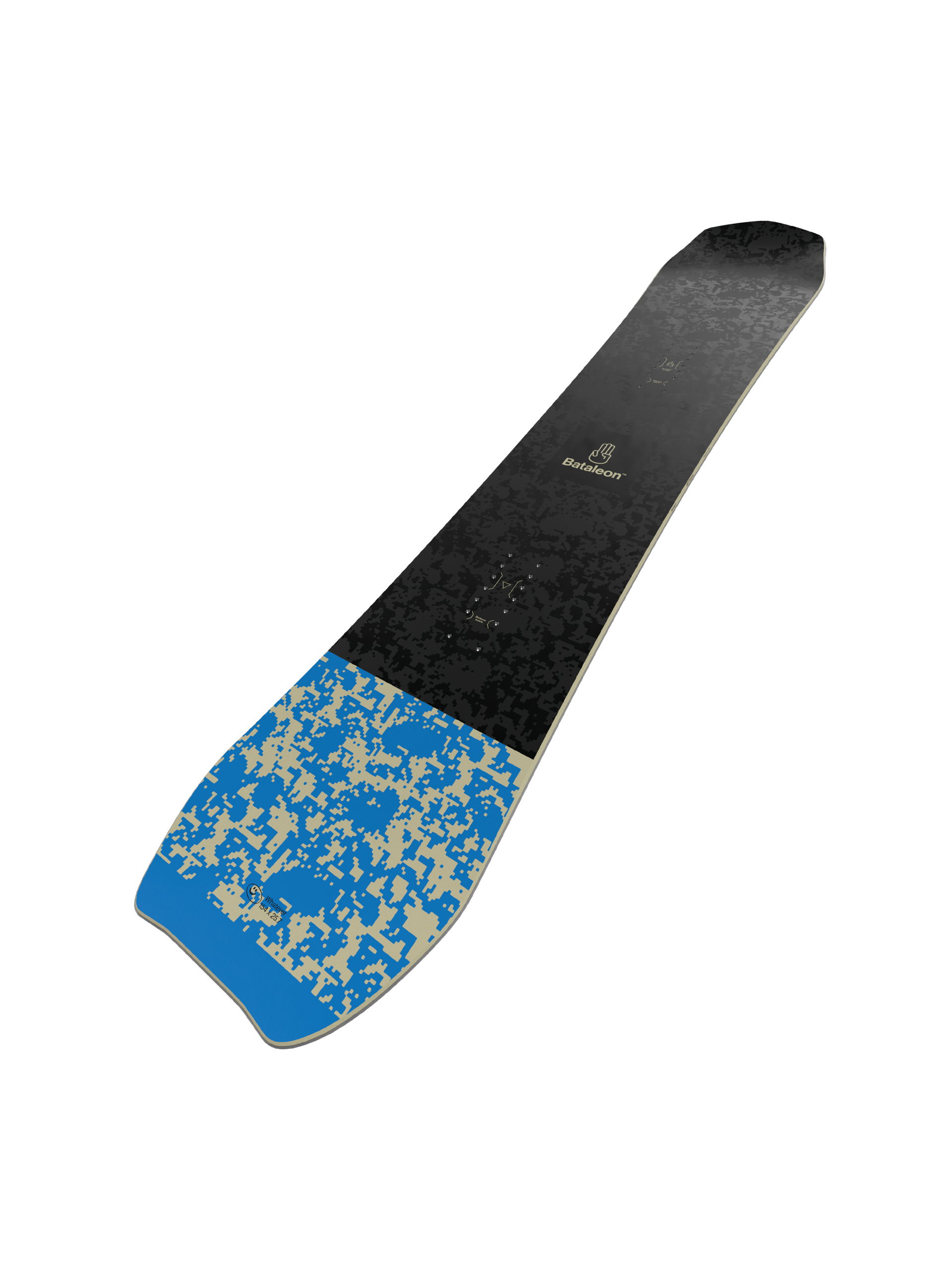 Męska Deska snowboardowa Bataleon Whatever (black/white/blue)