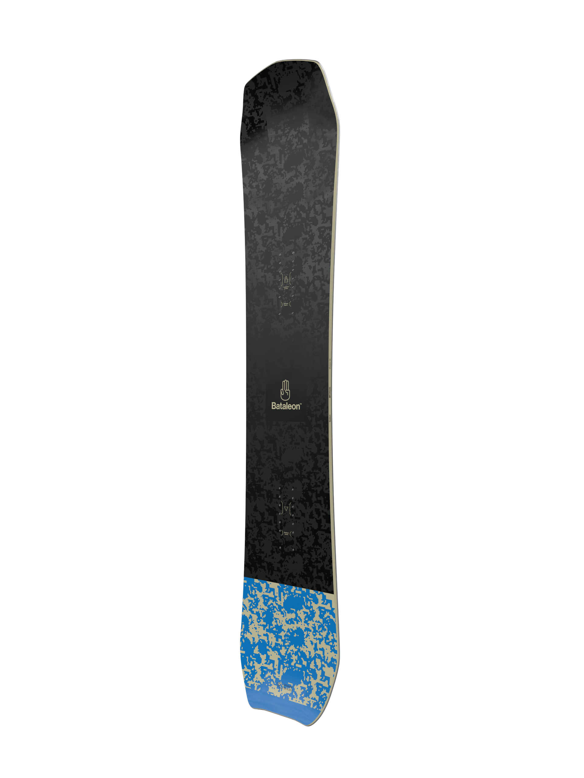 Męska Deska snowboardowa Bataleon Whatever (black/white/blue)