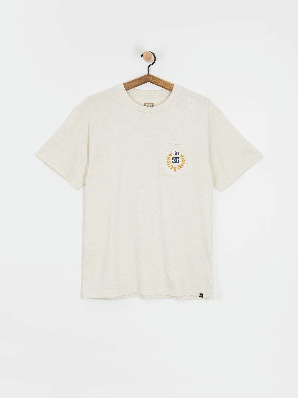 T-shirt DC Freshman Pocket (snow heather)