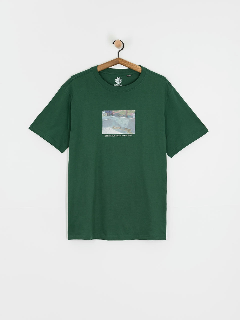 T-shirt Element Barcelona (trekking green)