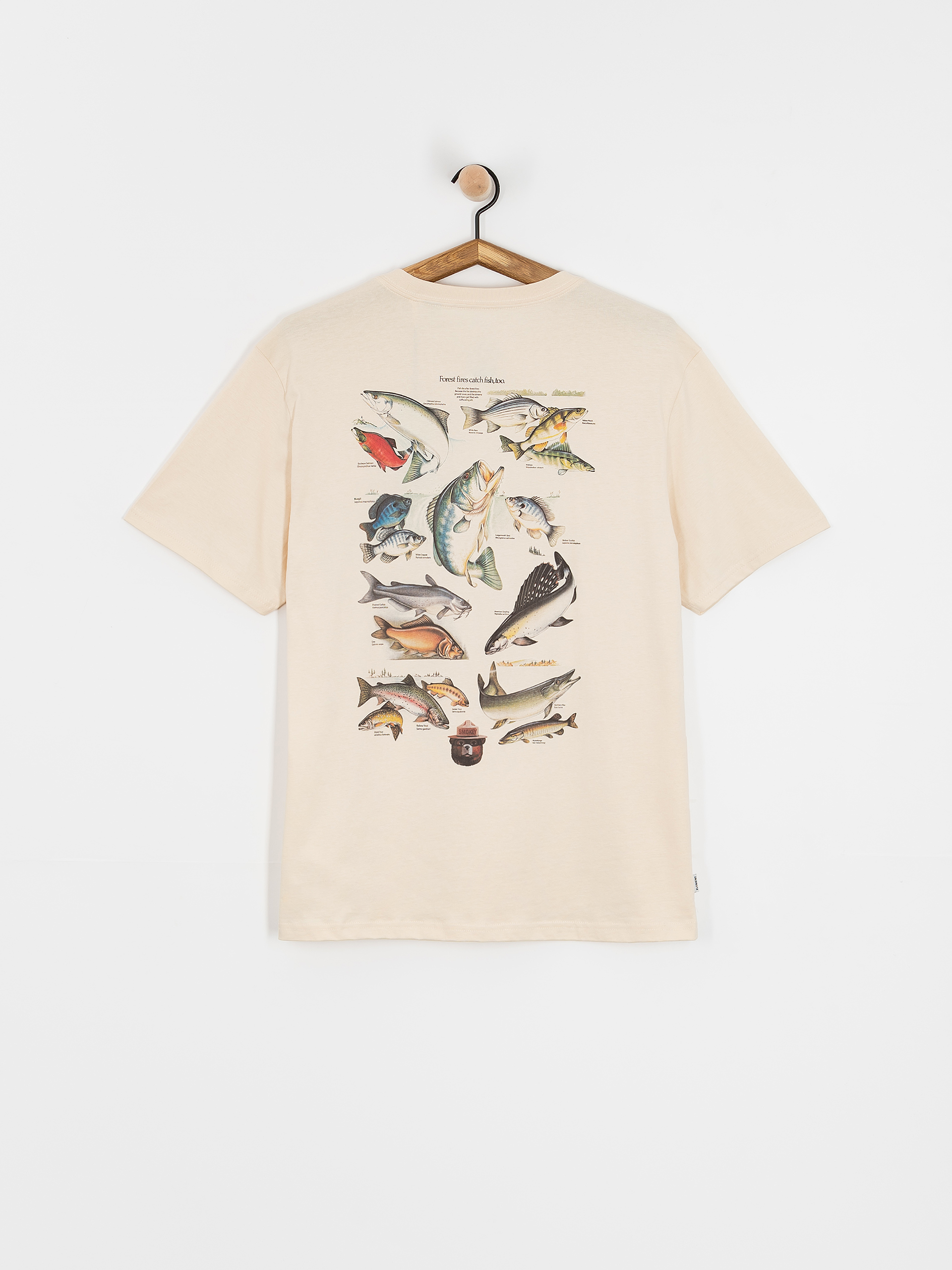 T-shirt Element Sbxe Fishs (parchment)