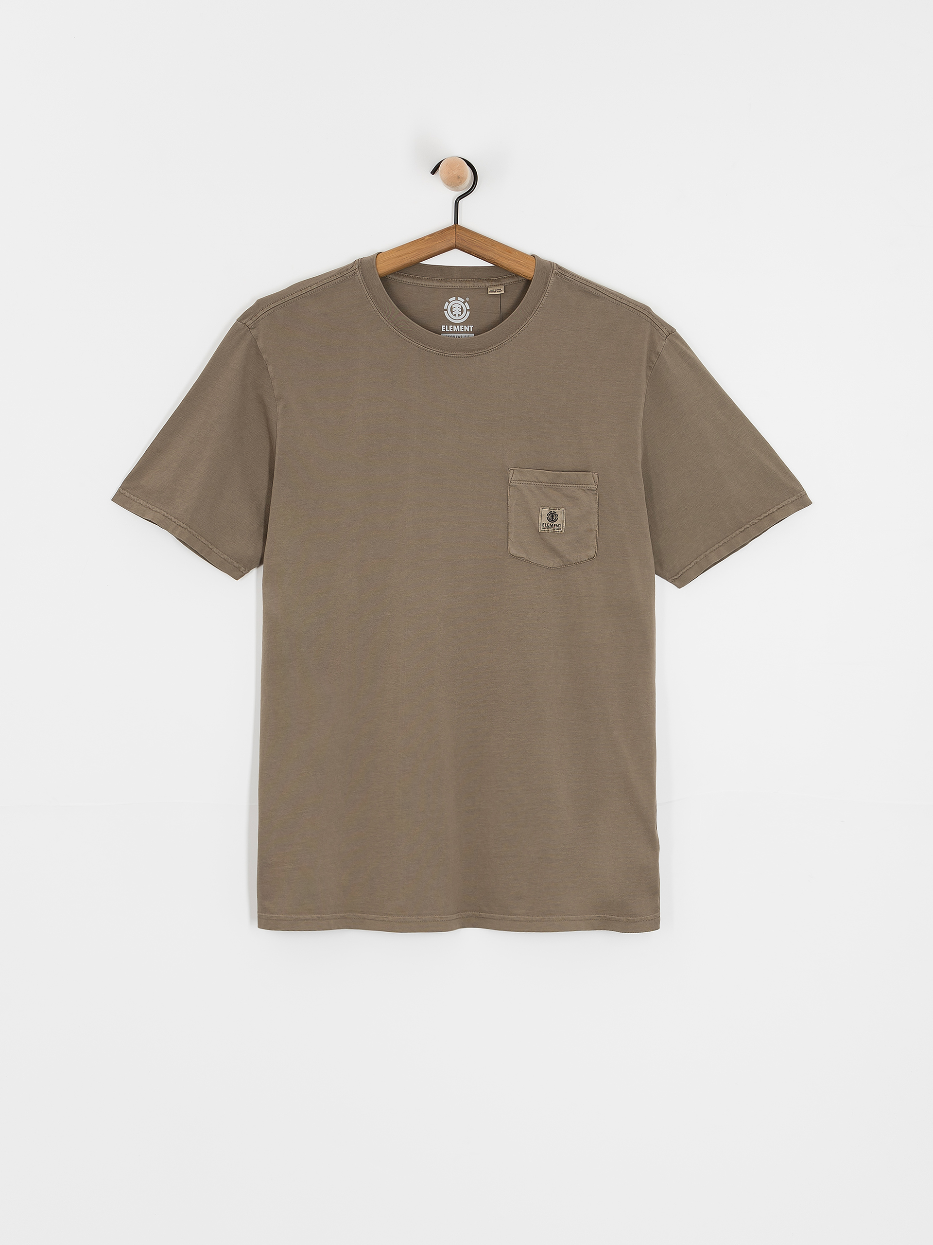 T-shirt Element Basic Pocket Pigment (walnut)