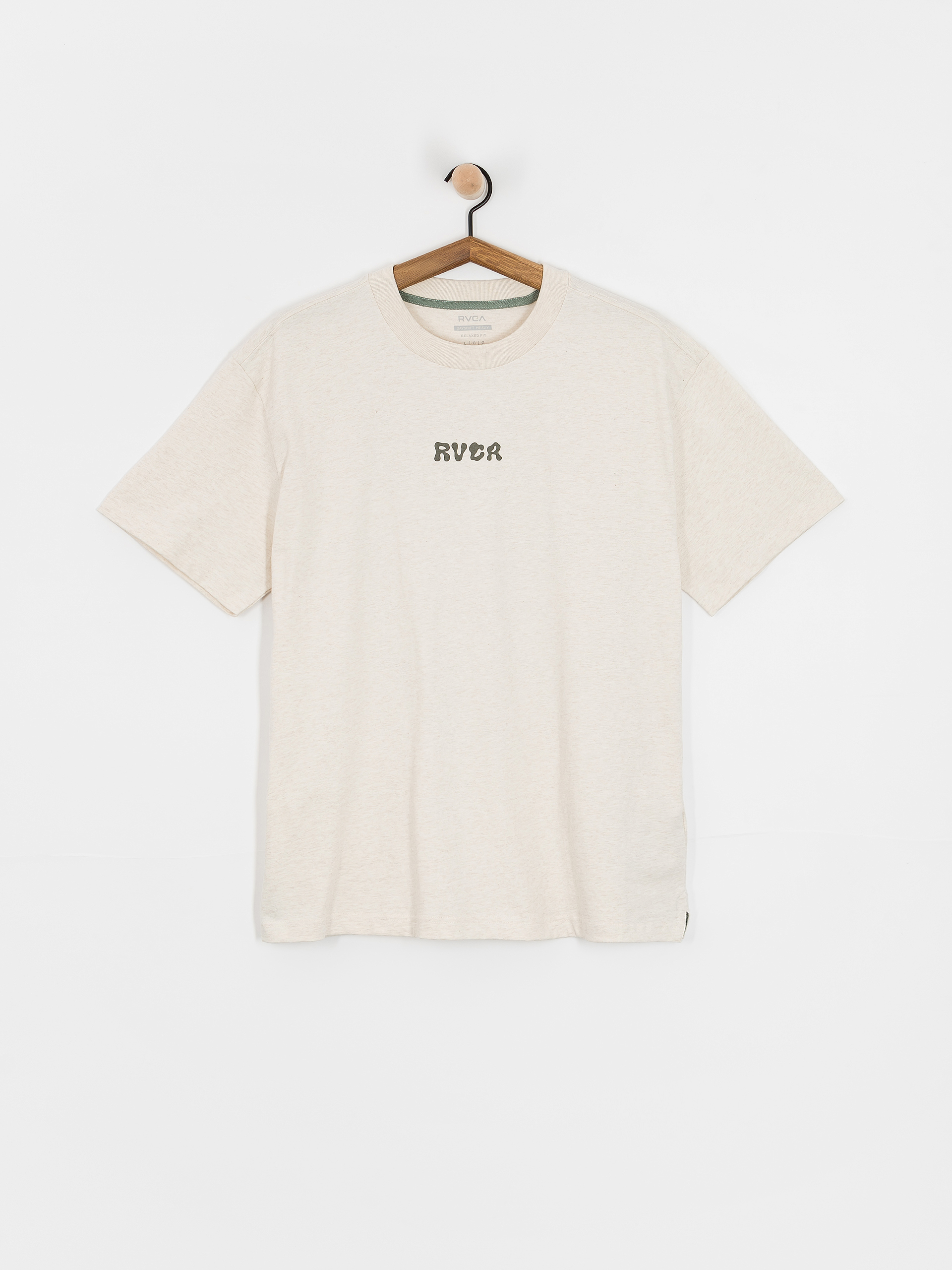 T-shirt RVCA Decoshroom (oatmeal heather)