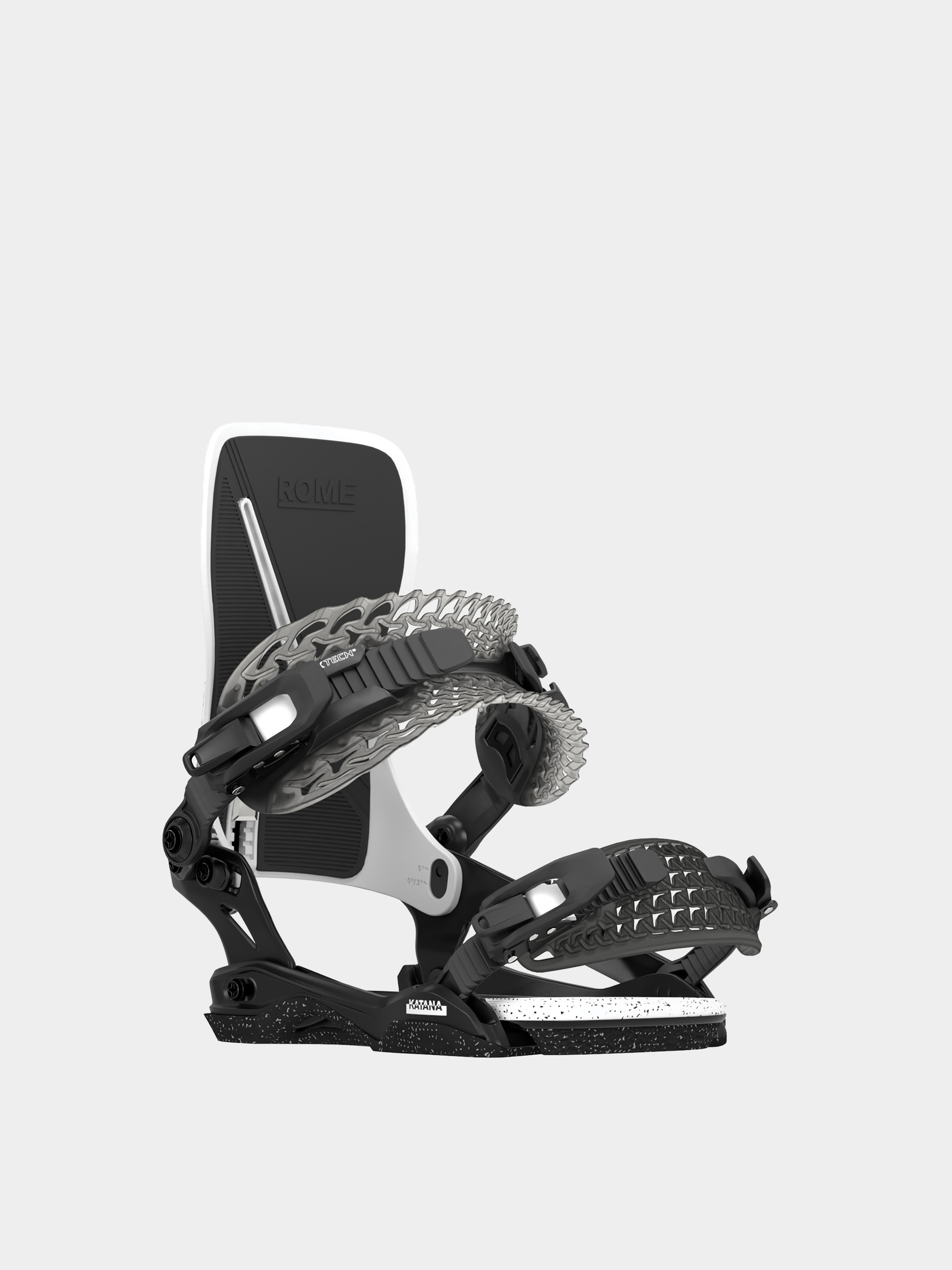 Męskie Wiązania snowboardowe Rome Katana (black/white)