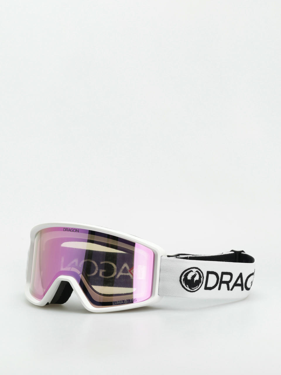 Gogle Dragon DXT OTG (white/lumalens pink ion)